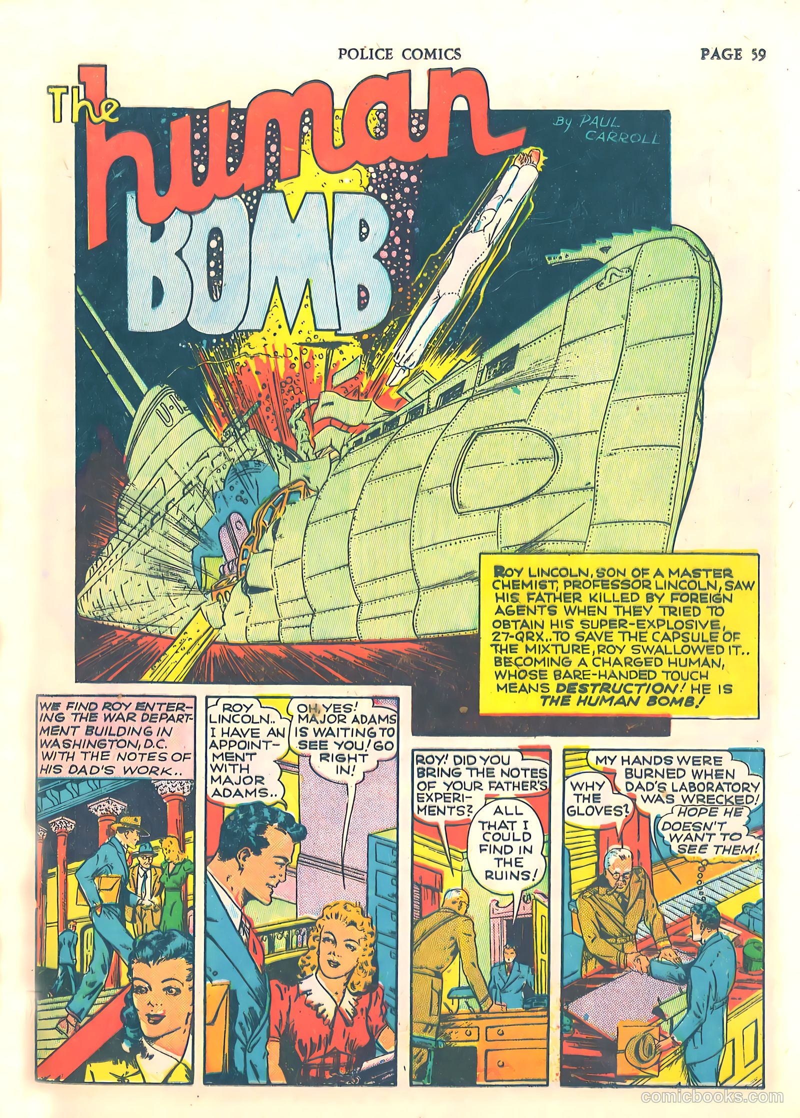 Police Comics #2 (1941) — page 61 of 68