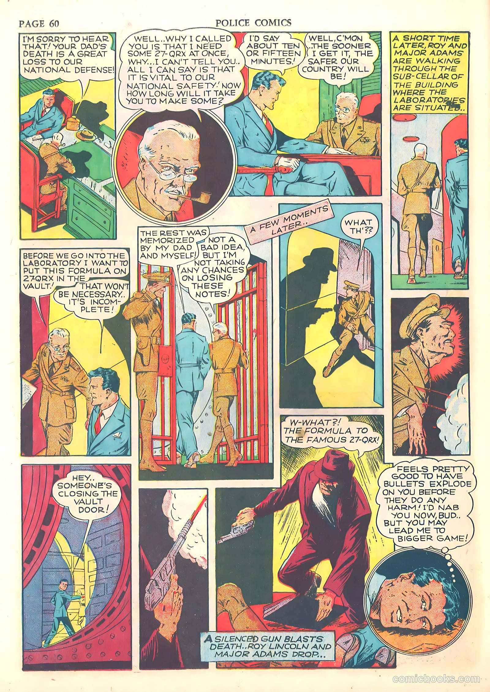 Police Comics #2 (1941) — page 62 of 68