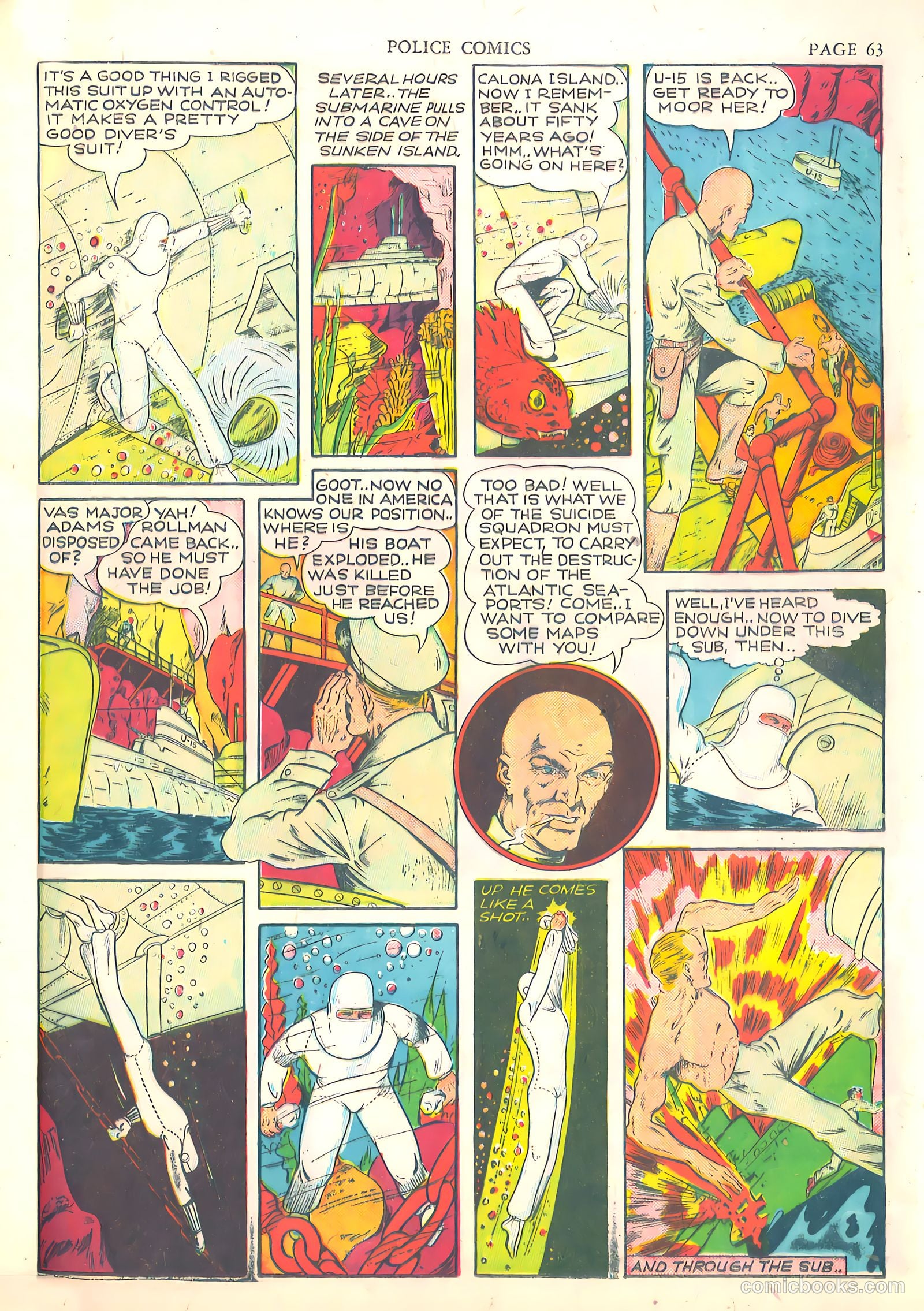 Police Comics #2 (1941) — page 65 of 68
