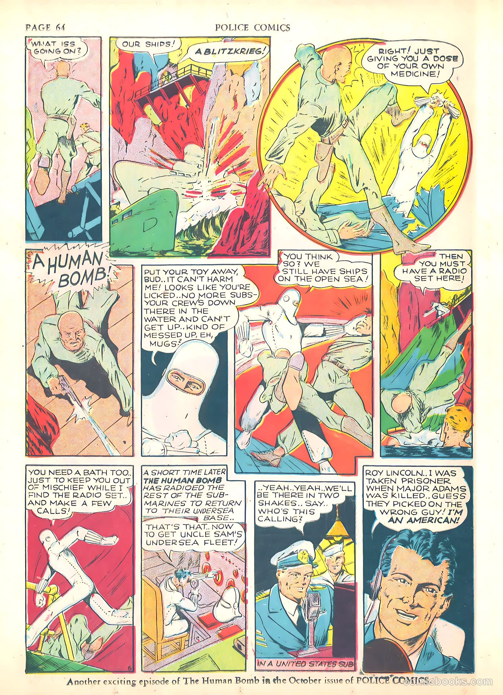 Police Comics #2 (1941) — page 66 of 68