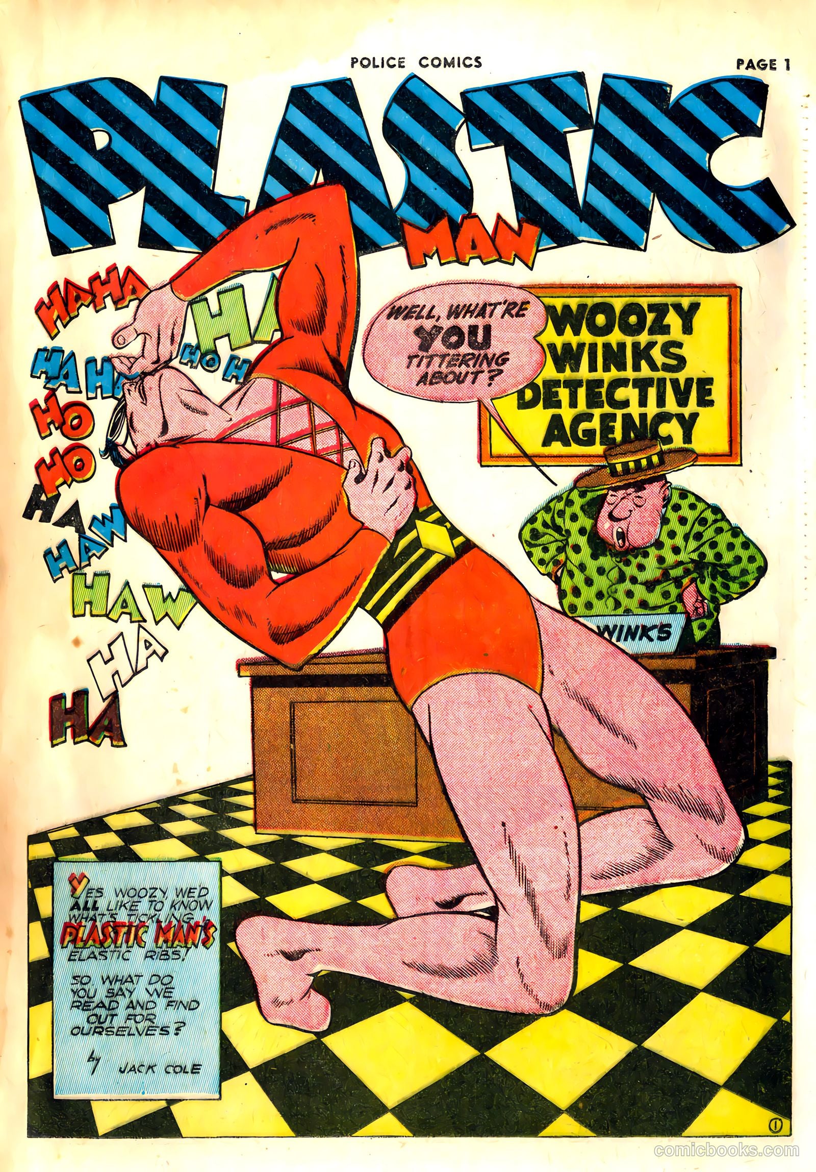 Police Comics #20 (1943) — page 3 of 68