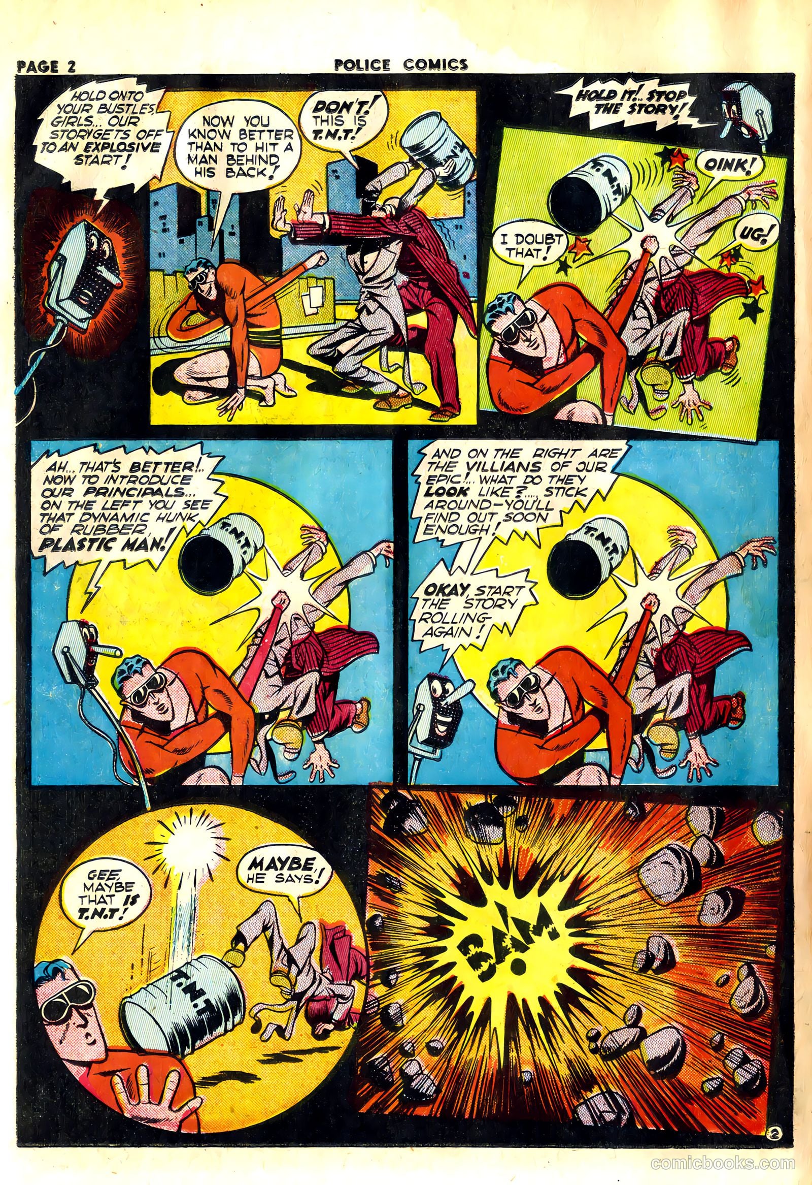 Police Comics #20 (1943) — page 4 of 68