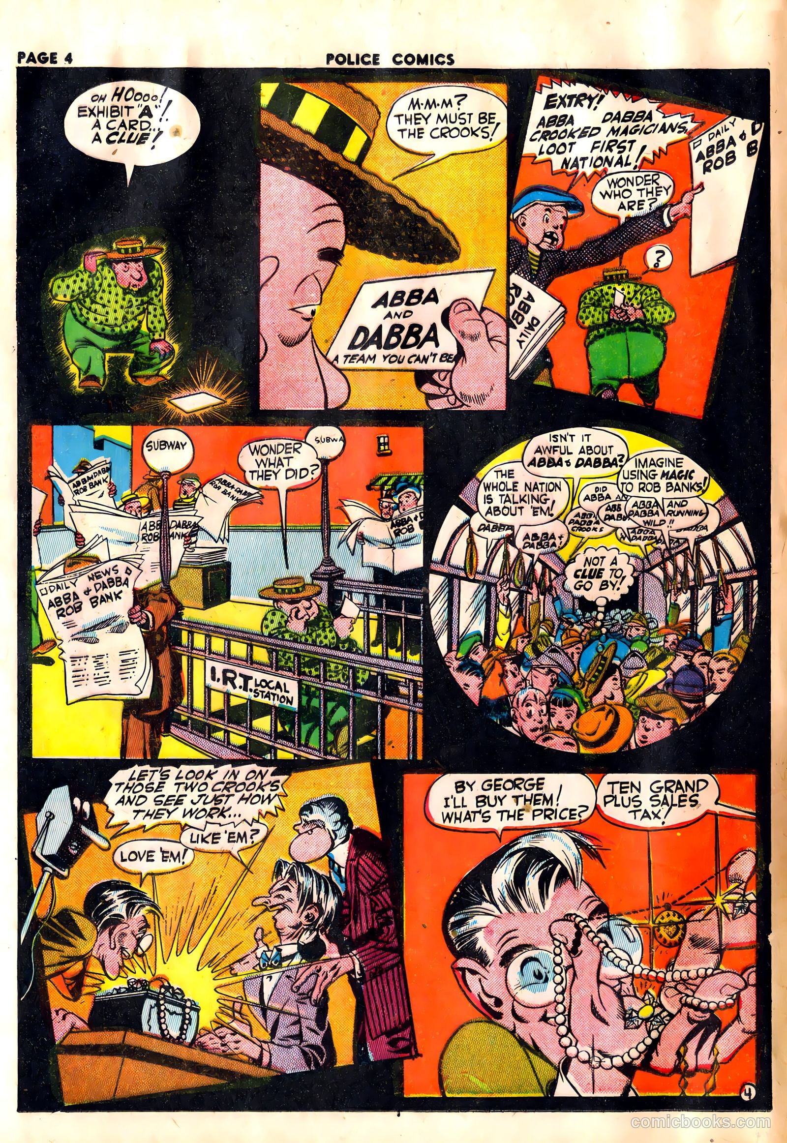 Police Comics #20 (1943) — page 6 of 68