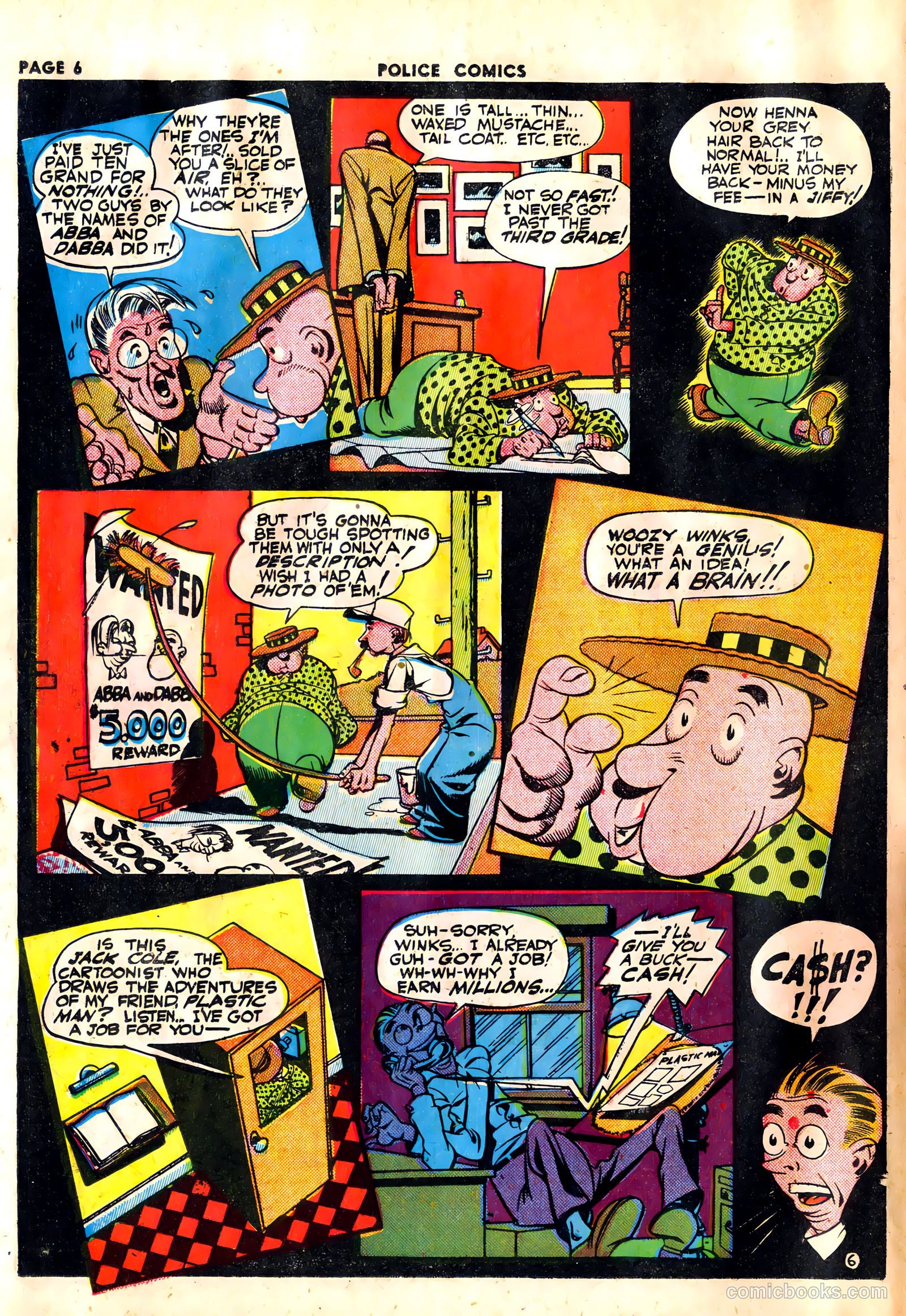Police Comics #20 (1943) — page 8 of 68