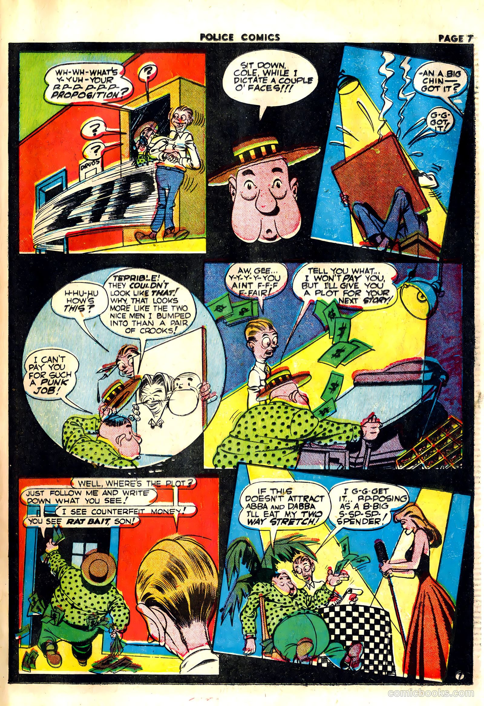 Police Comics #20 (1943) — page 9 of 68