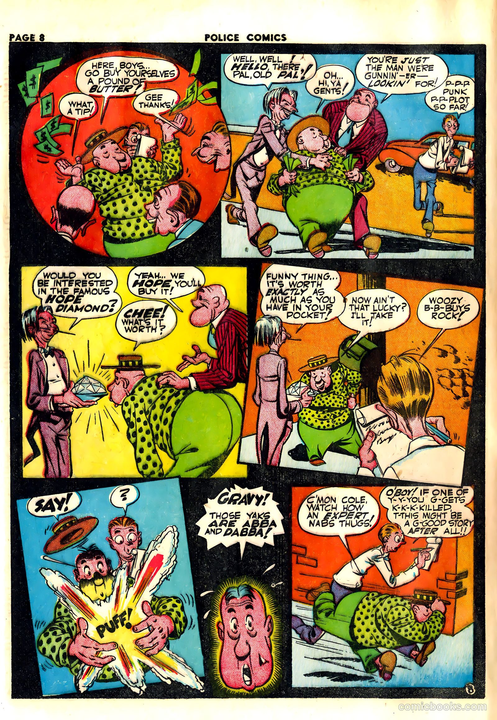 Police Comics #20 (1943) — page 10 of 68