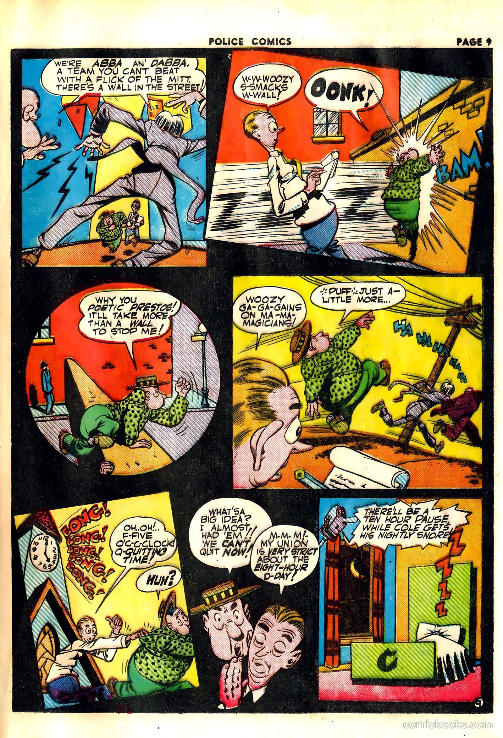 Police Comics #20 (1943) — page 11 of 68