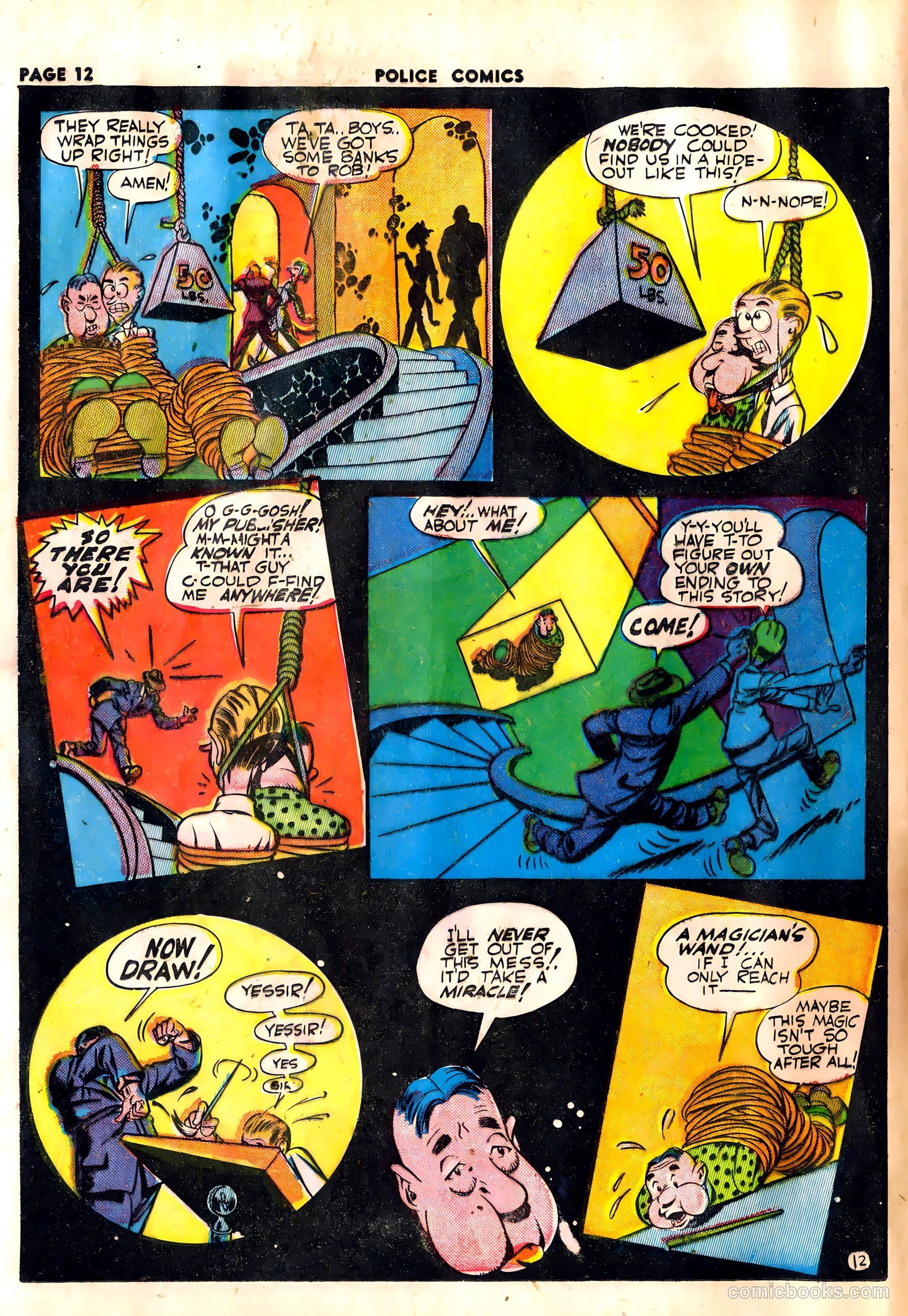 Police Comics #20 (1943) — page 14 of 68