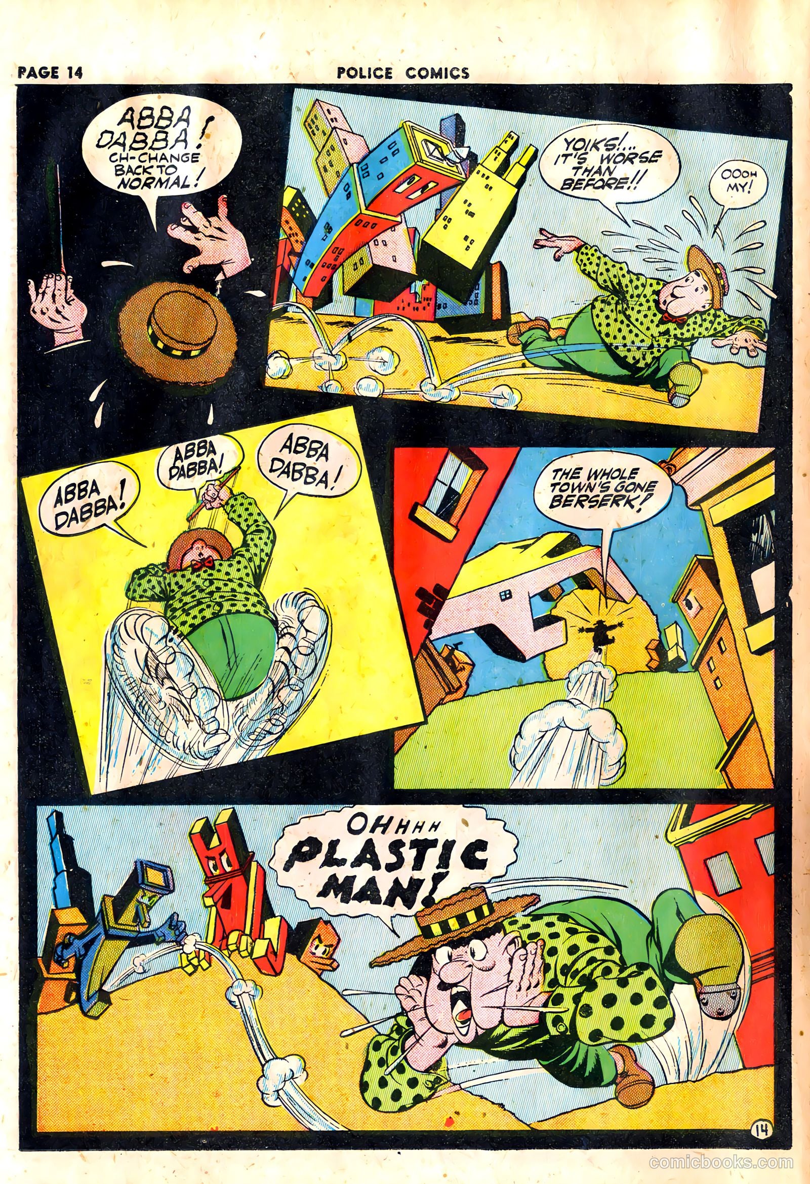 Police Comics #20 (1943) — page 16 of 68