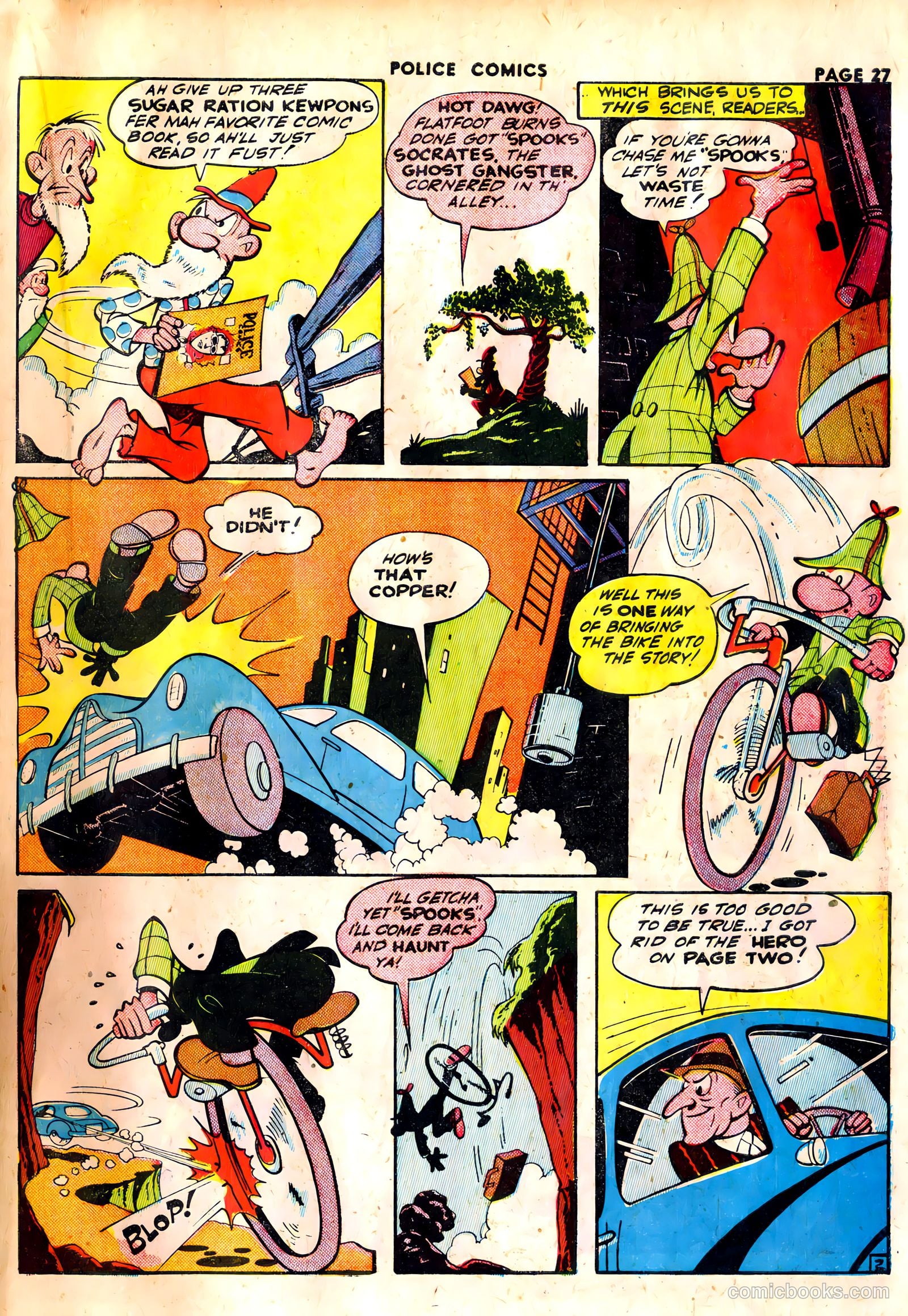 Police Comics #20 (1943) — page 29 of 68