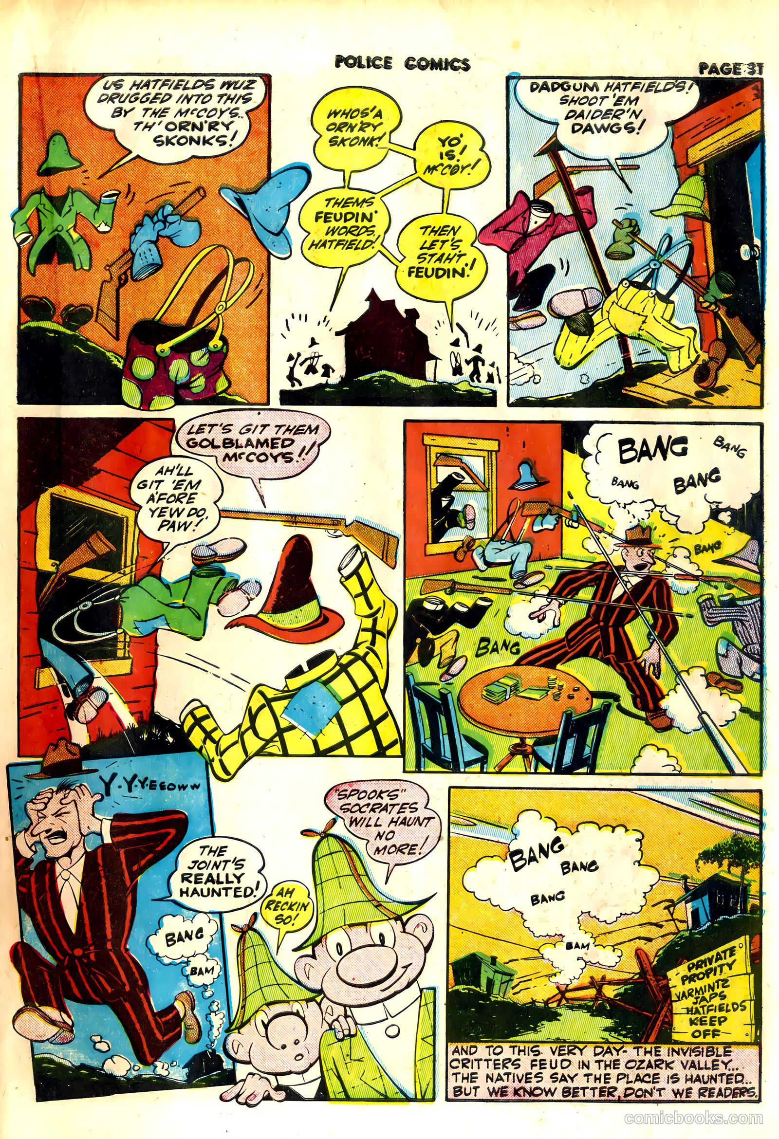 Police Comics #20 (1943) — page 33 of 68