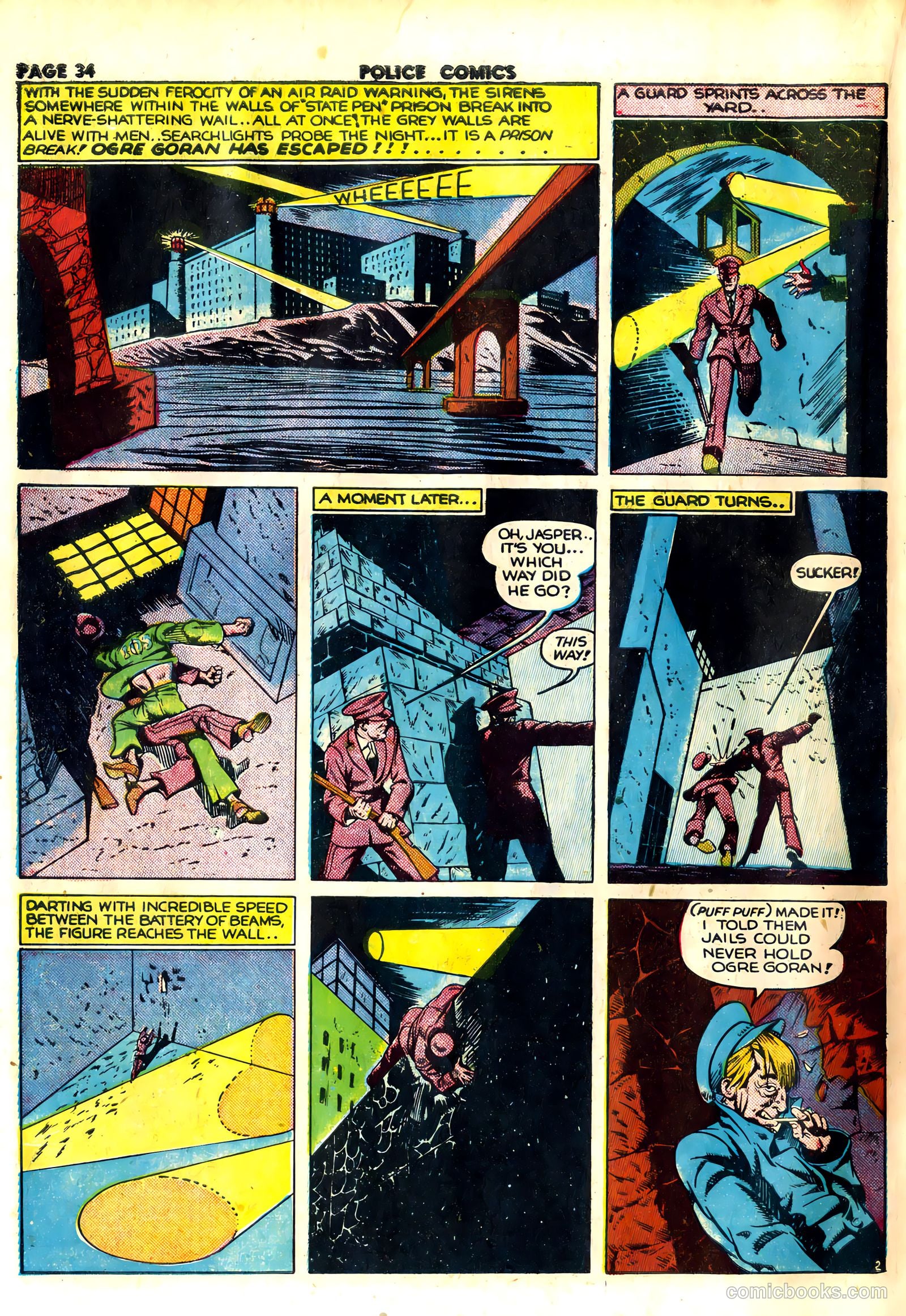 Police Comics #20 (1943) — page 36 of 68