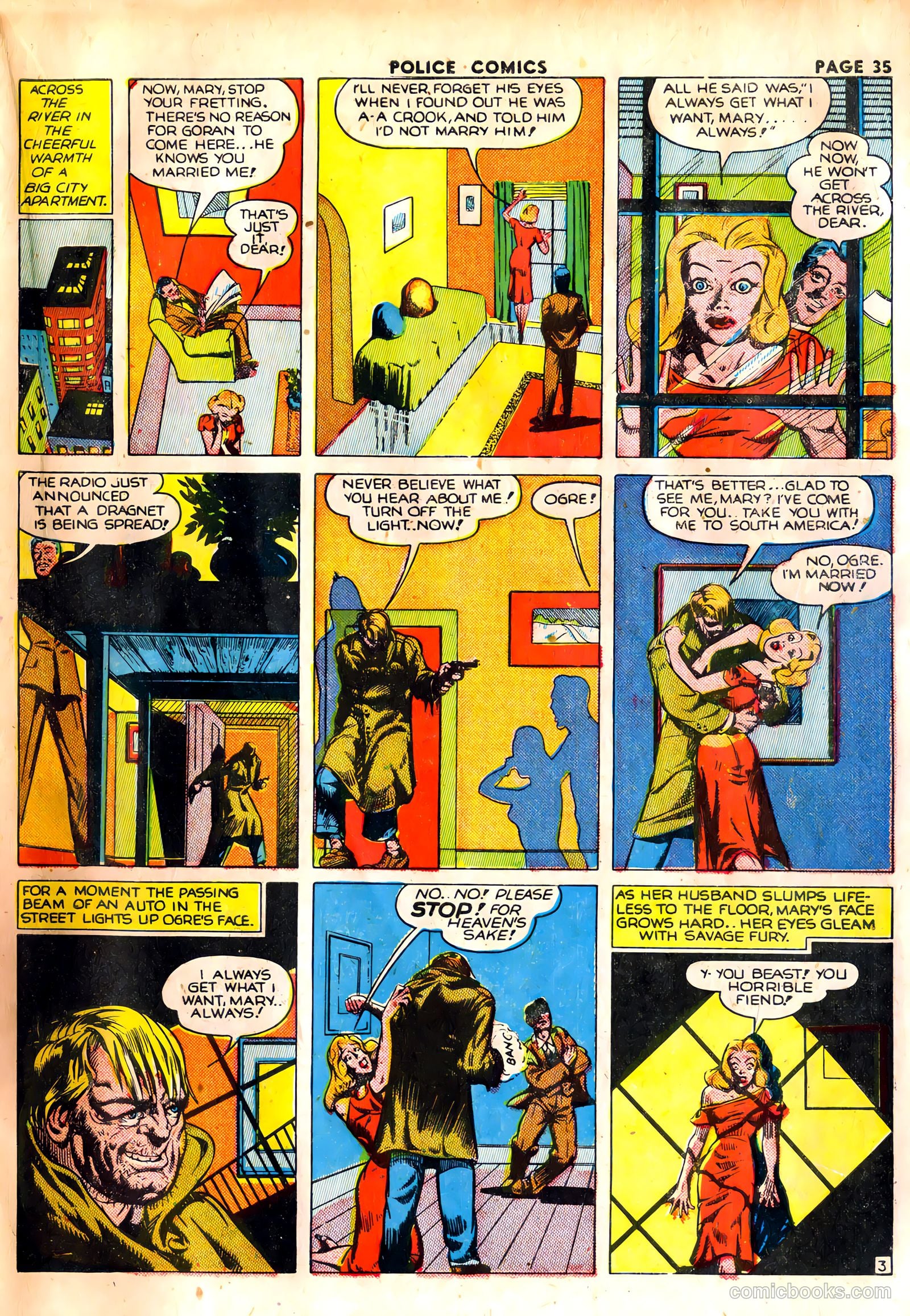 Police Comics #20 (1943) — page 37 of 68