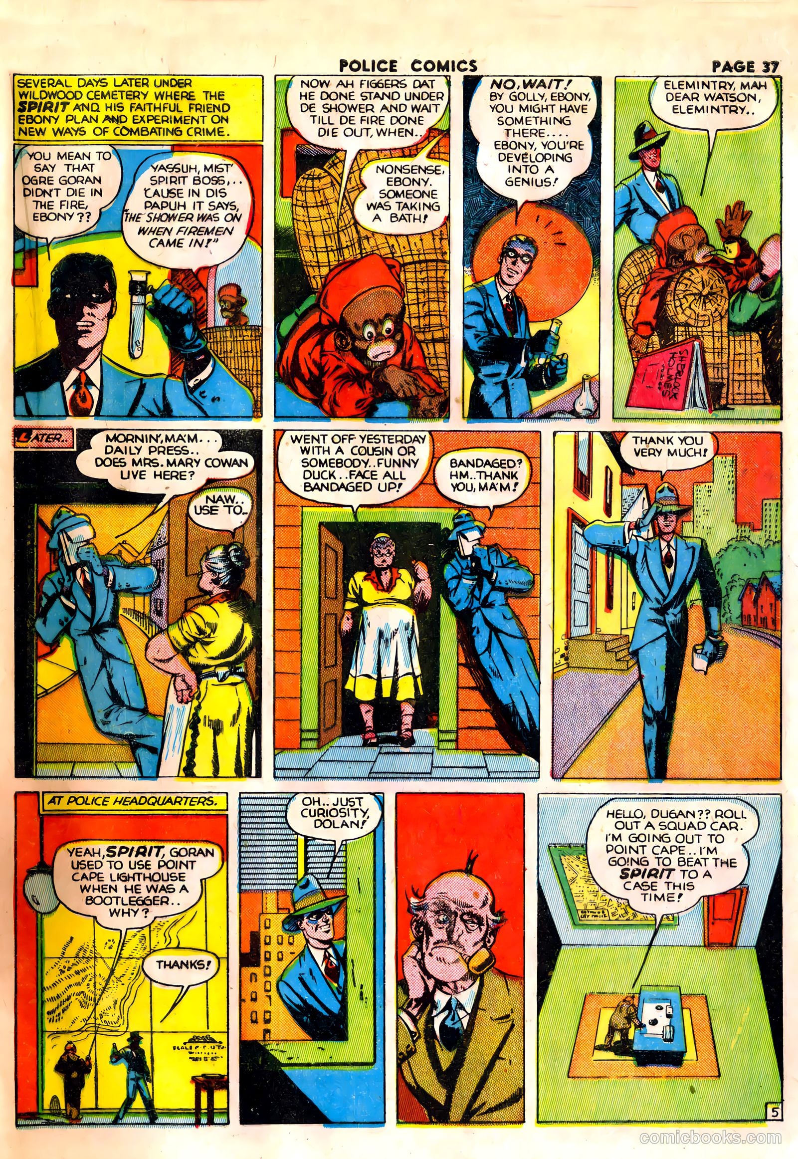 Police Comics #20 (1943) — page 39 of 68