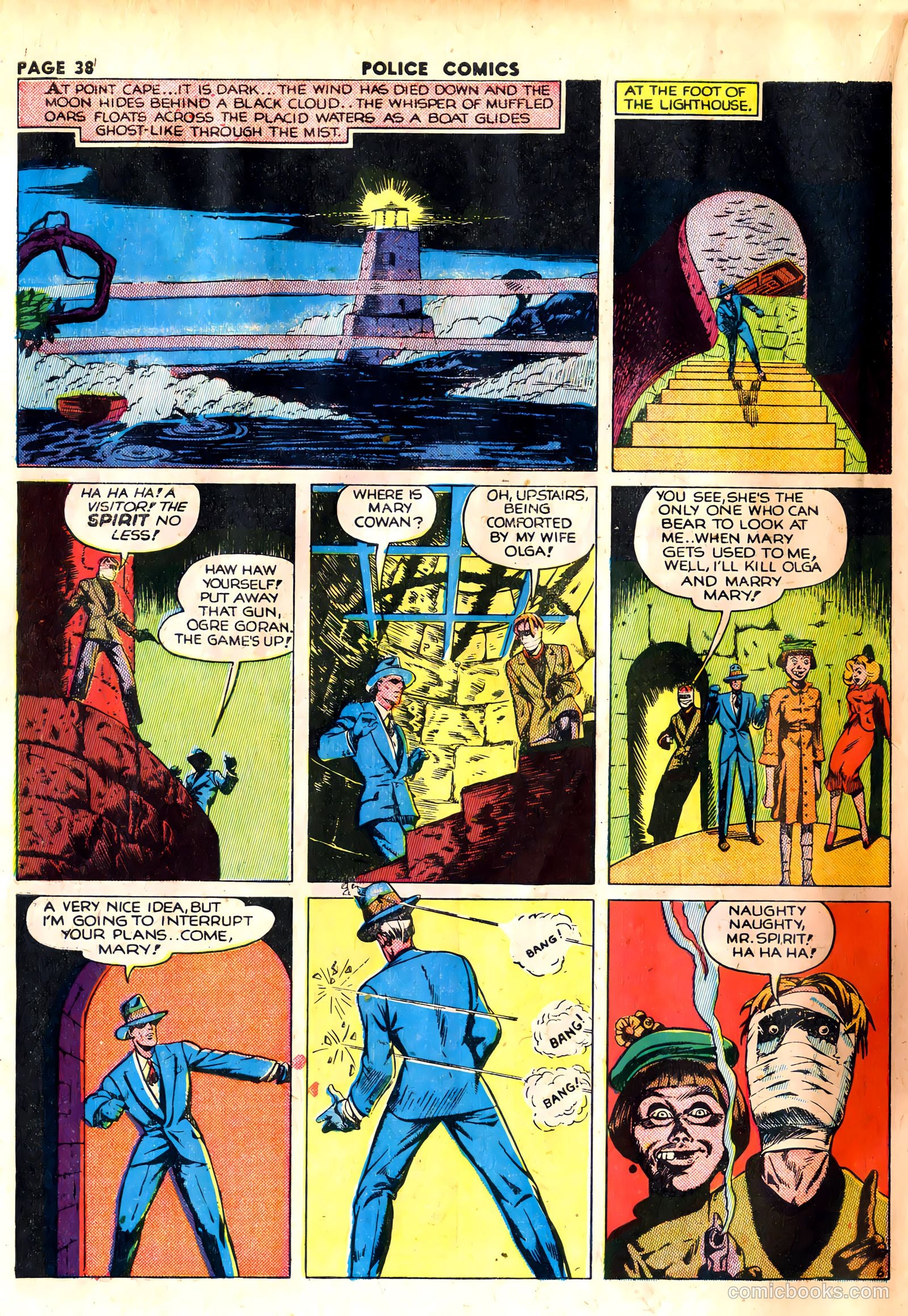 Police Comics #20 (1943) — page 40 of 68