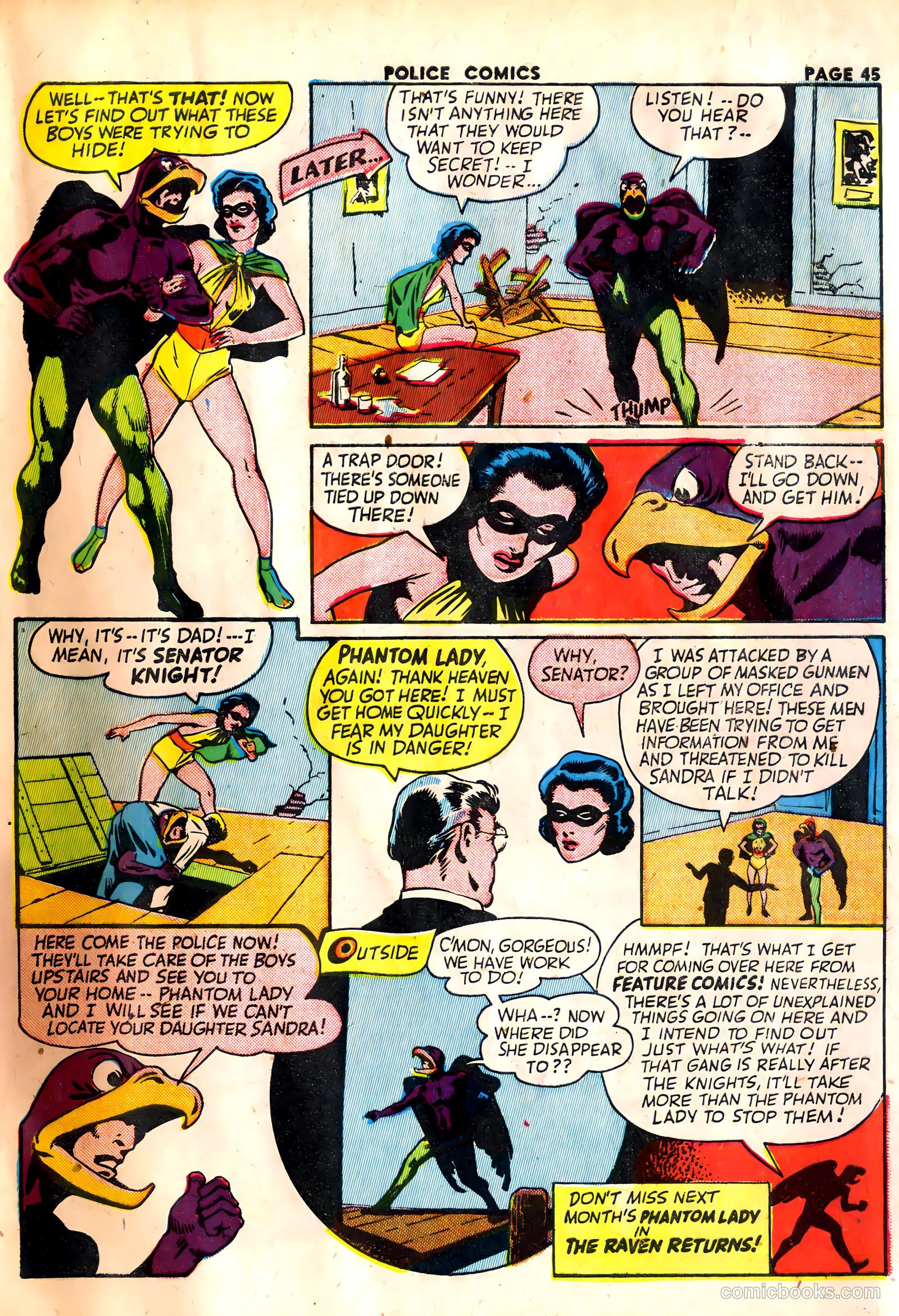 Police Comics #20 (1943) — page 47 of 68