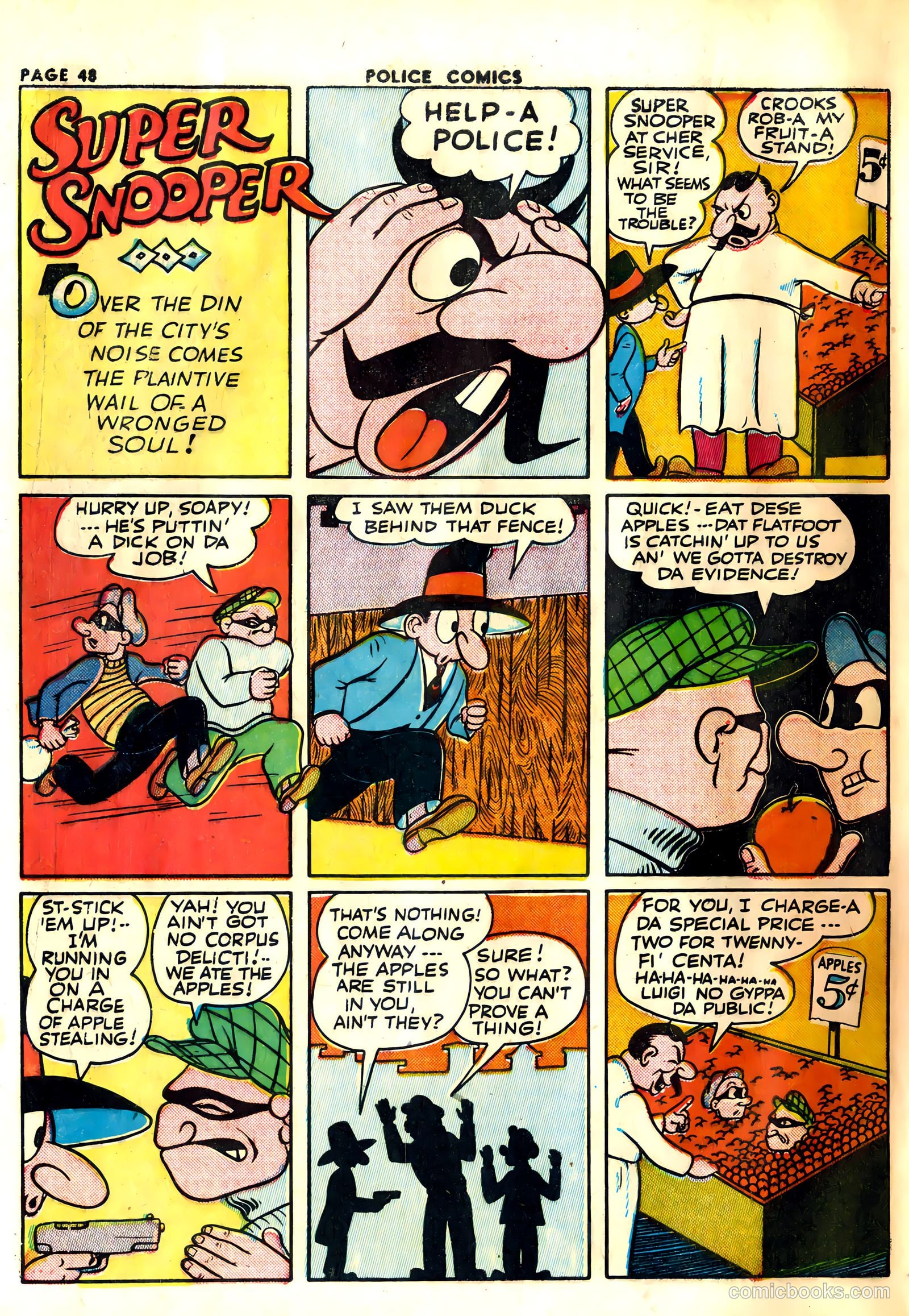 Police Comics #20 (1943) — page 50 of 68