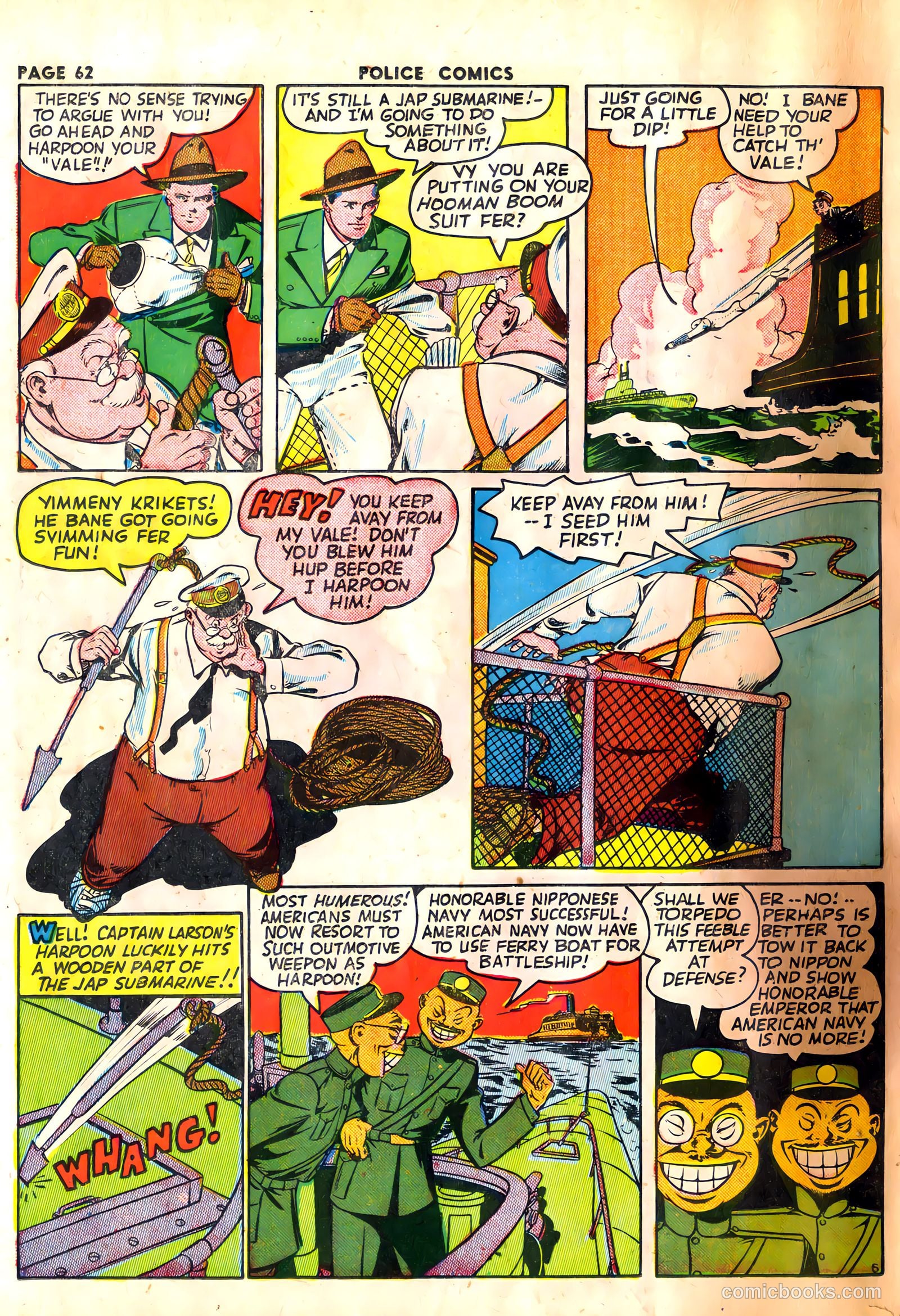 Police Comics #20 (1943) — page 64 of 68