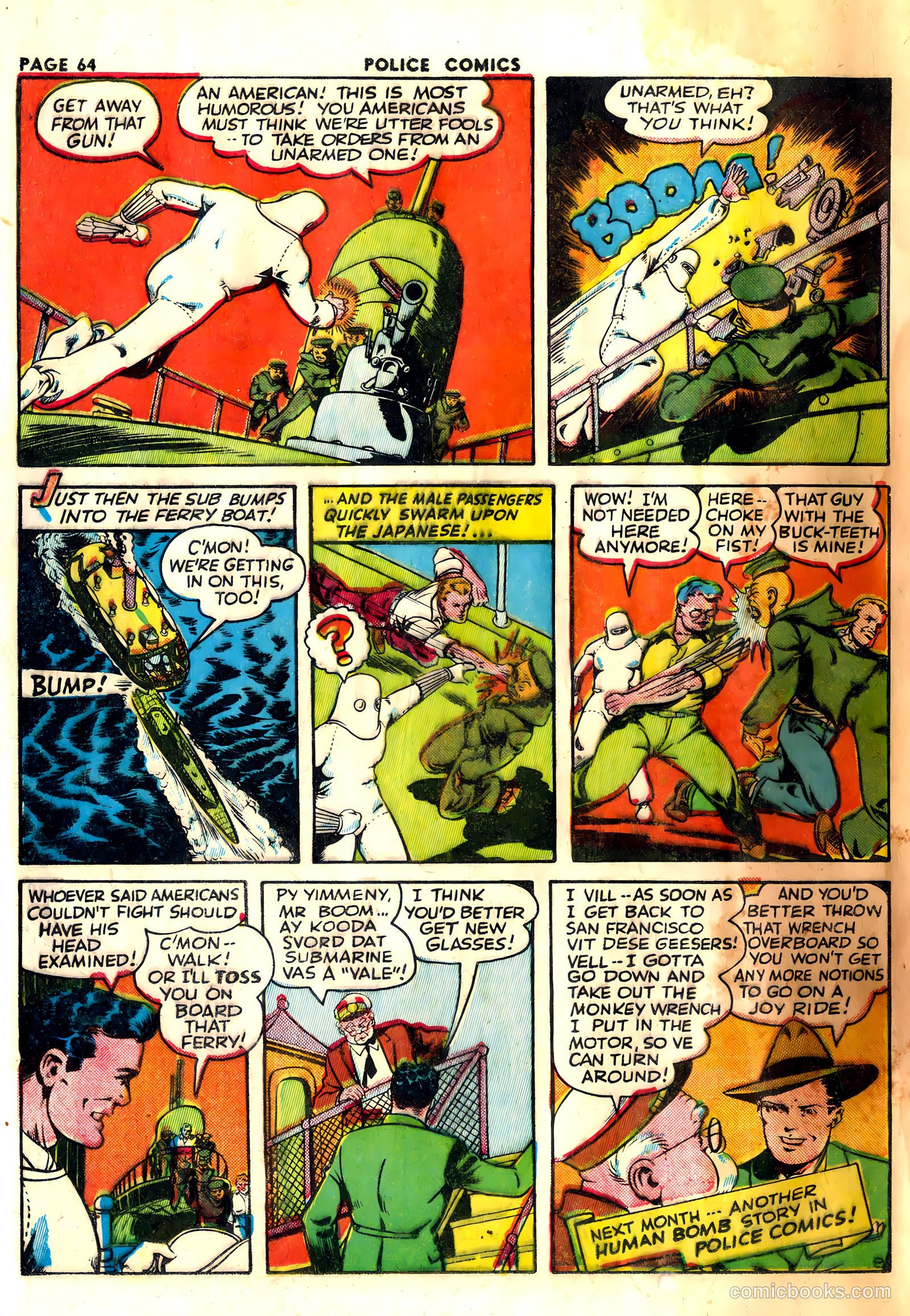 Police Comics #20 (1943) — page 66 of 68