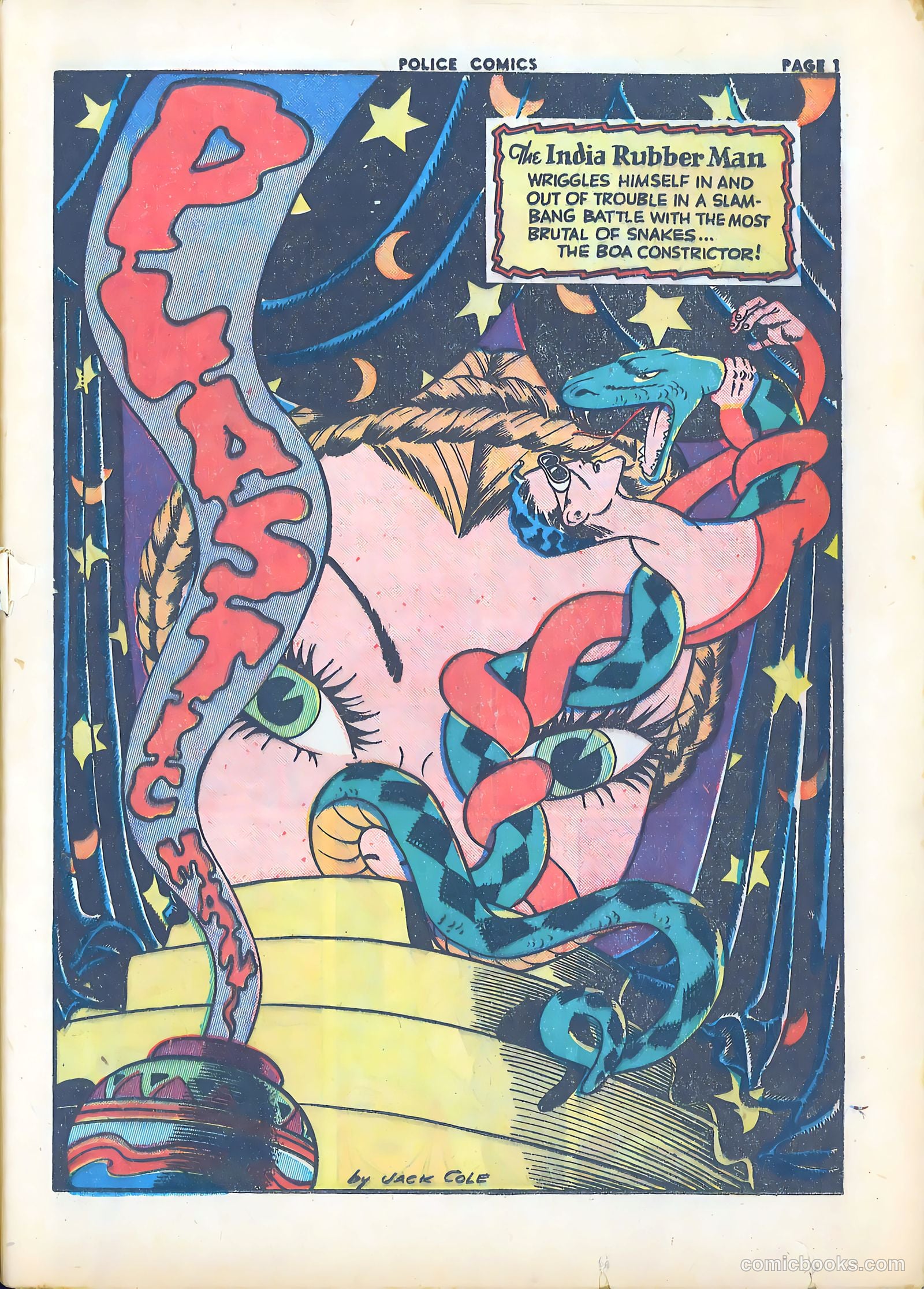 Police Comics #21 (1943) — page 3 of 68