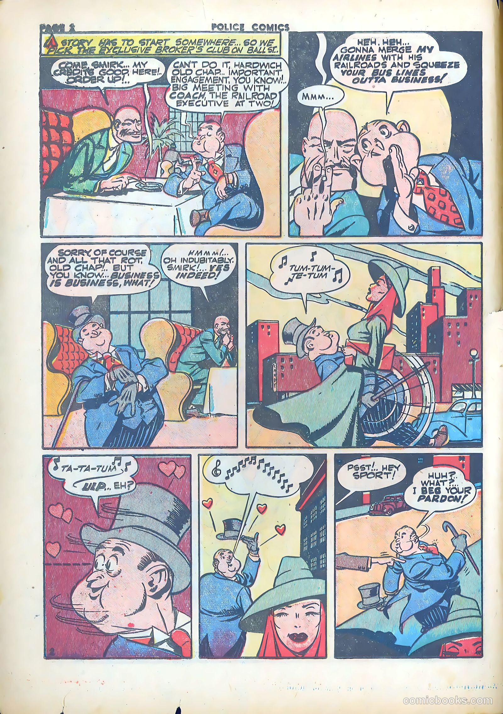 Police Comics #21 (1943) — page 4 of 68