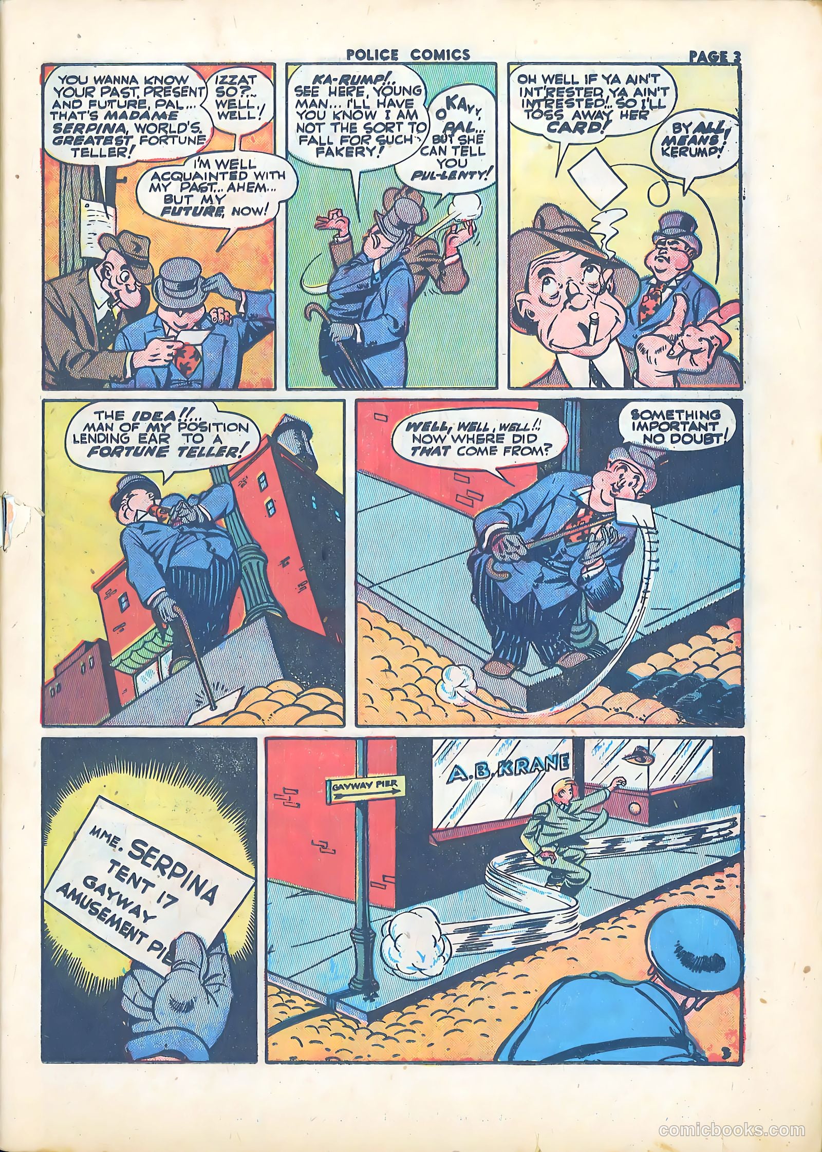Police Comics #21 (1943) — page 5 of 68