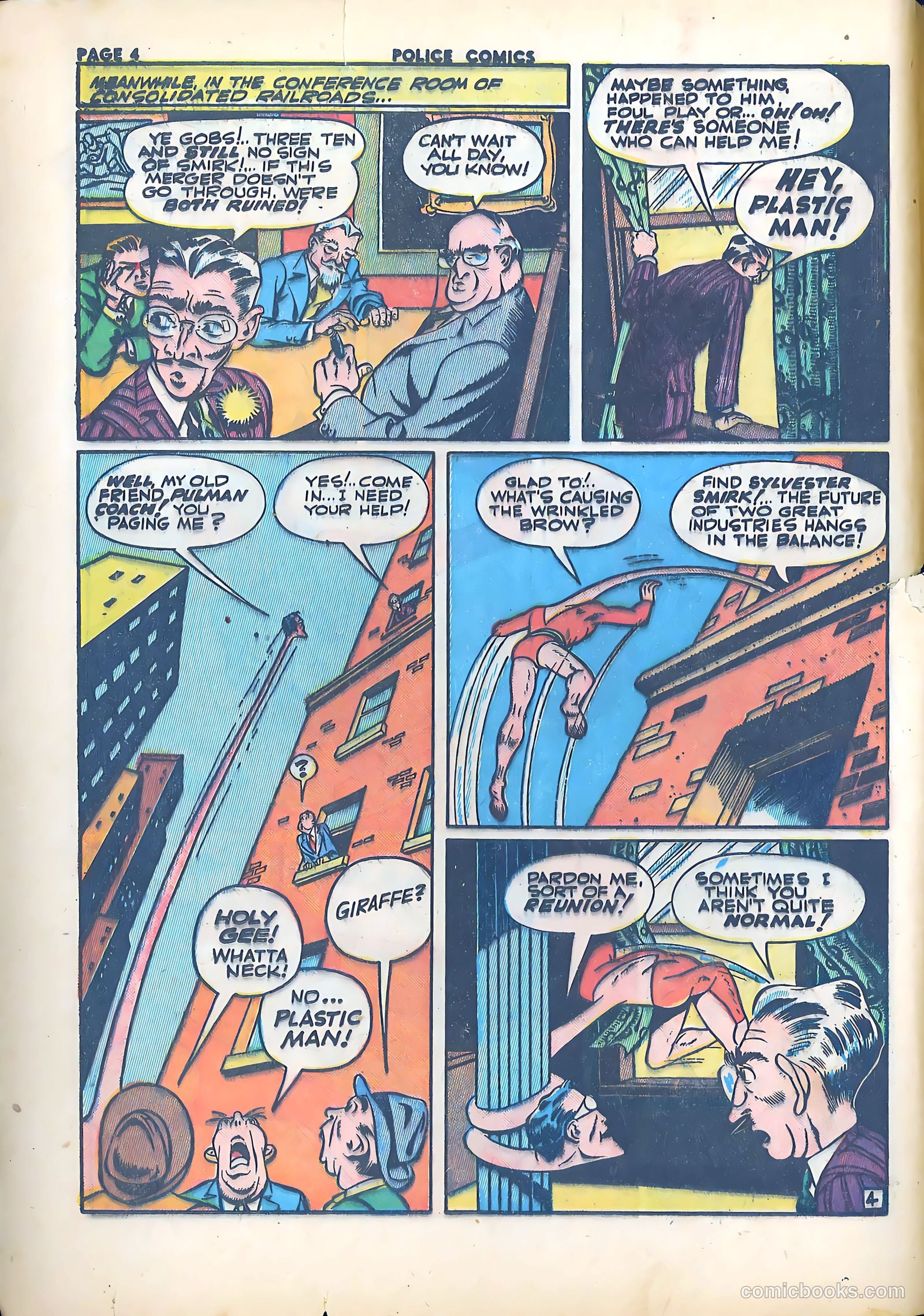Police Comics #21 (1943) — page 6 of 68