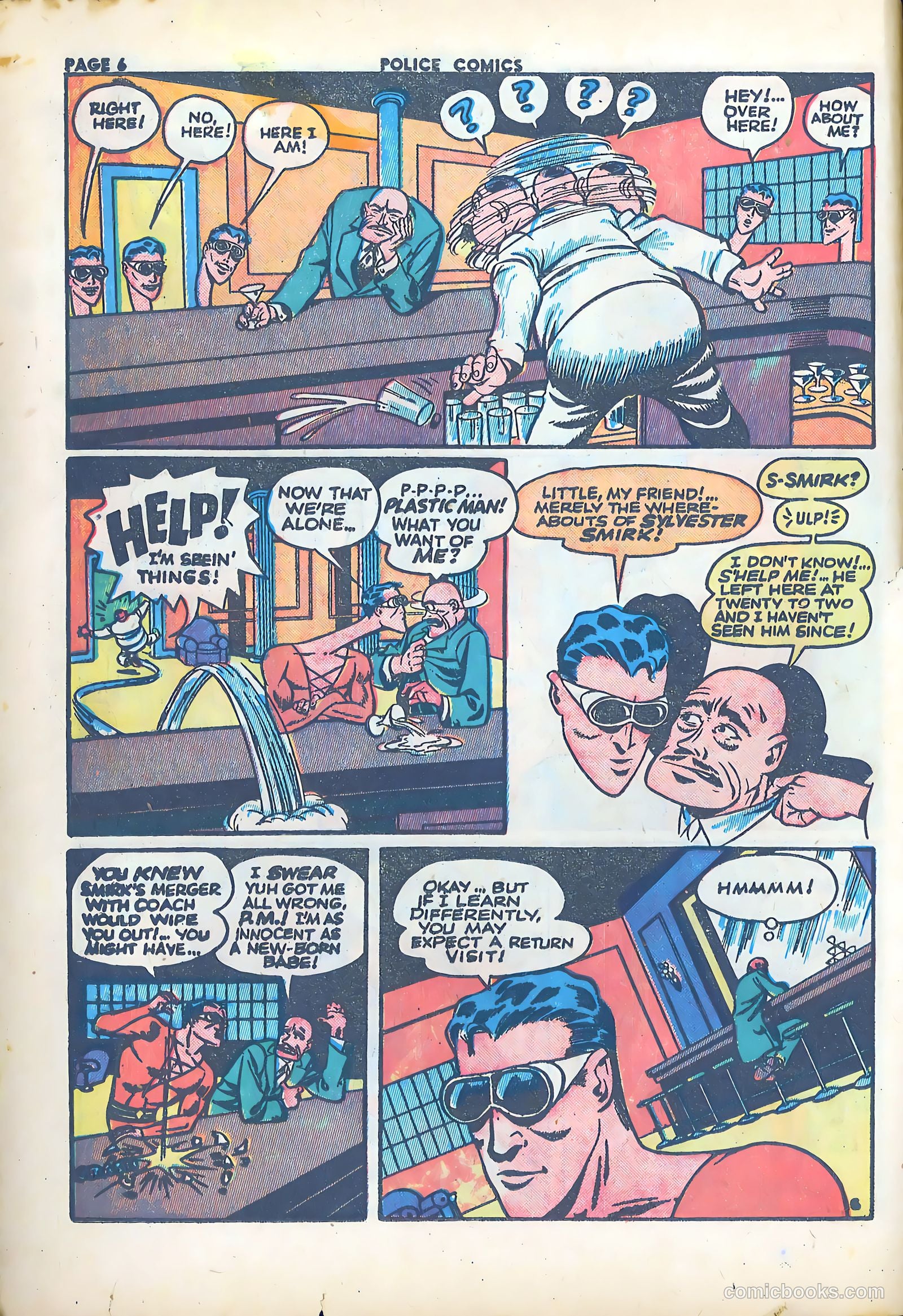Police Comics #21 (1943) — page 8 of 68