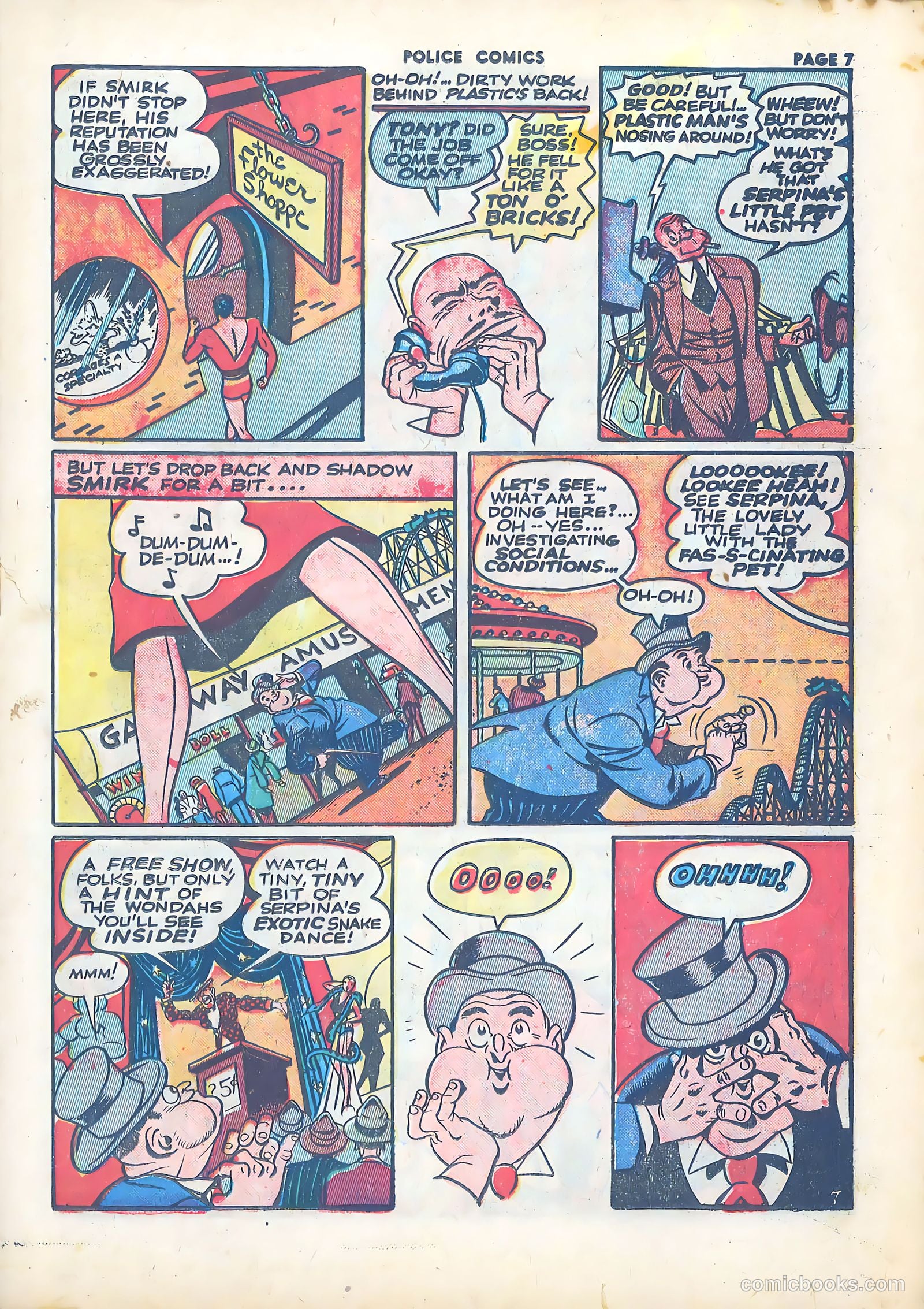 Police Comics #21 (1943) — page 9 of 68