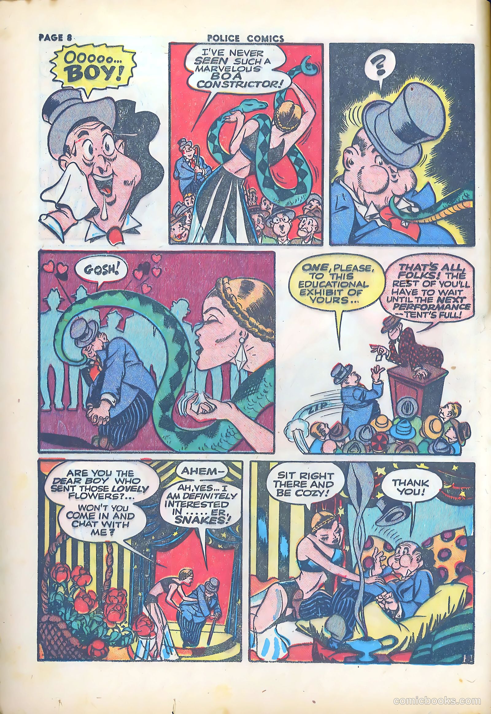 Police Comics #21 (1943) — page 10 of 68
