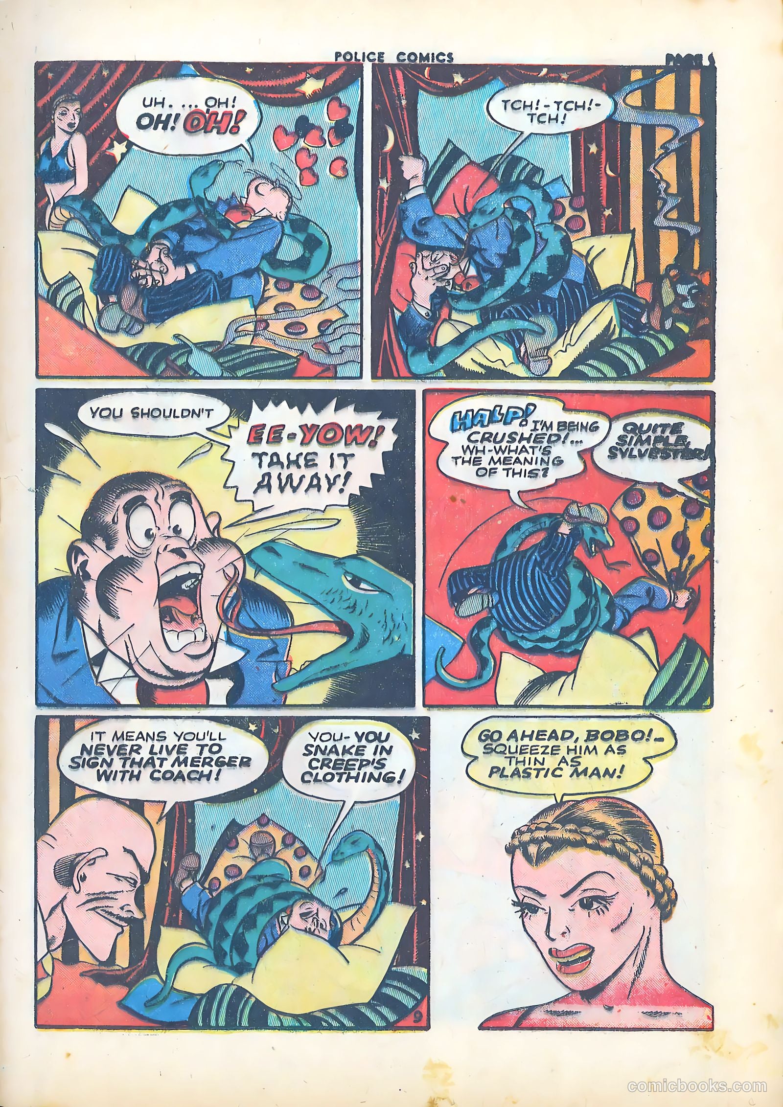 Police Comics #21 (1943) — page 11 of 68