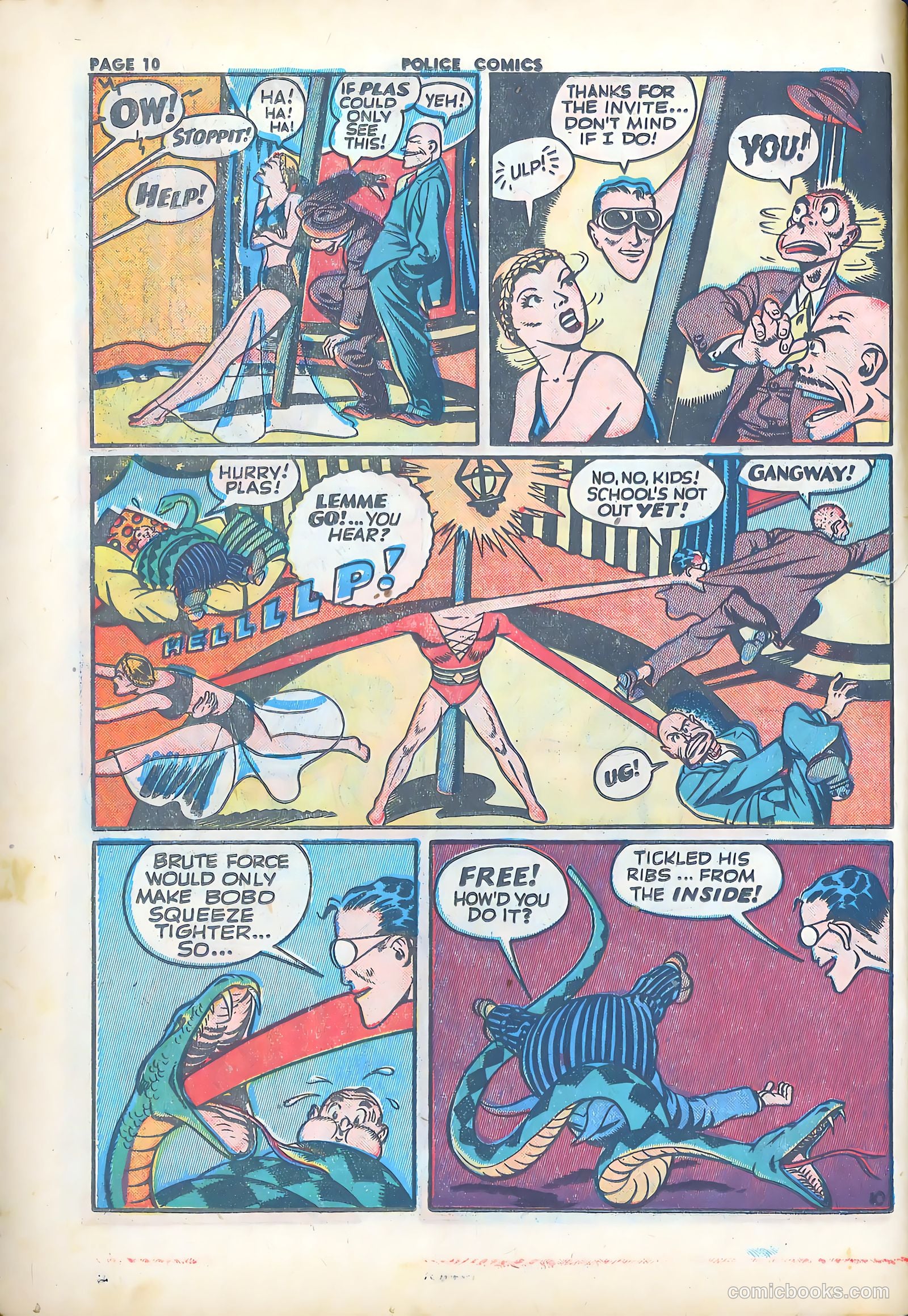 Police Comics #21 (1943) — page 12 of 68