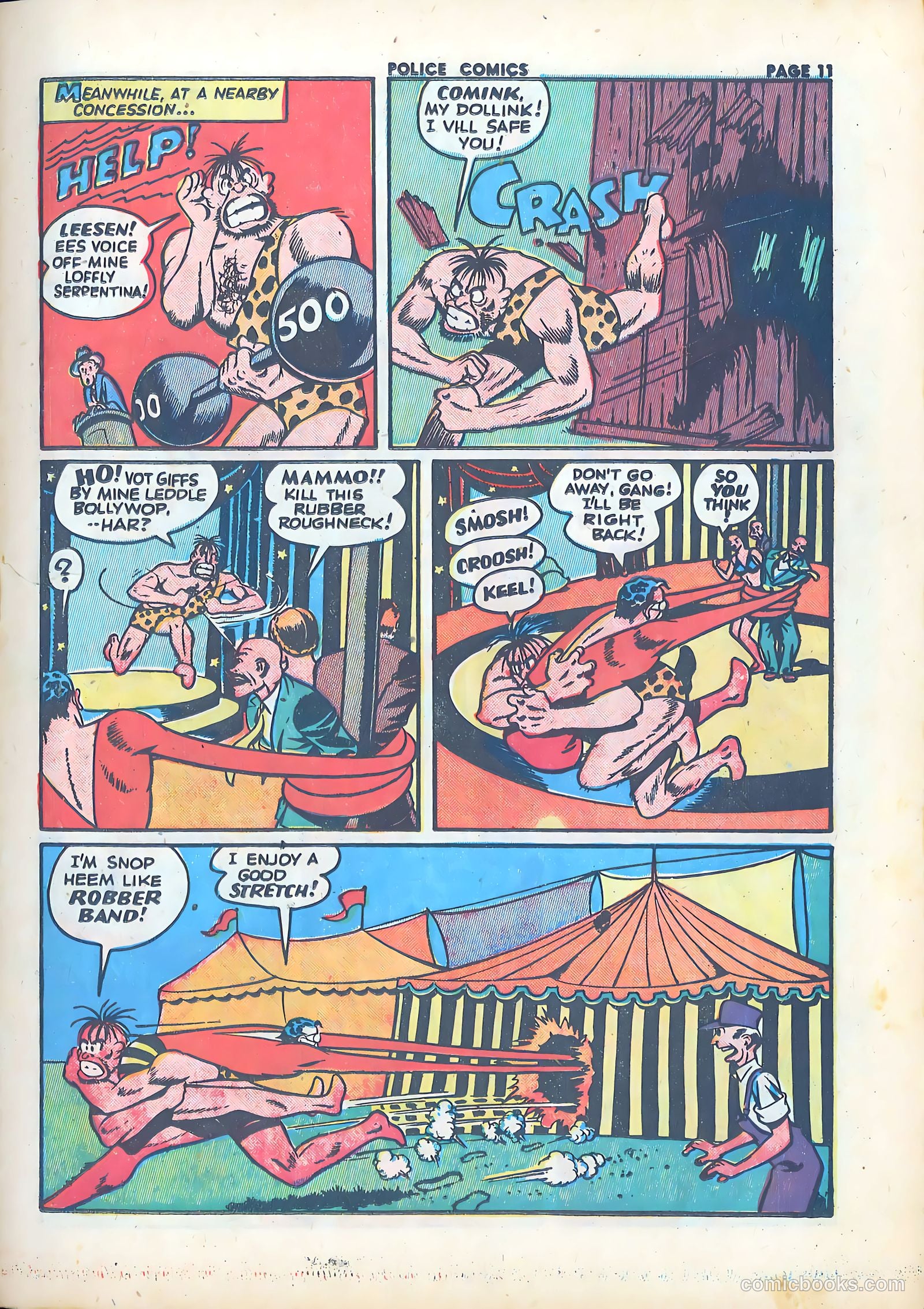 Police Comics #21 (1943) — page 13 of 68