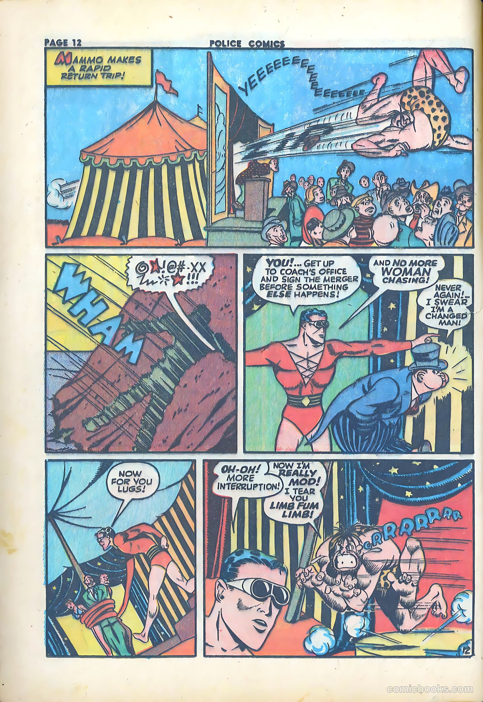 Police Comics #21 (1943) — page 14 of 68