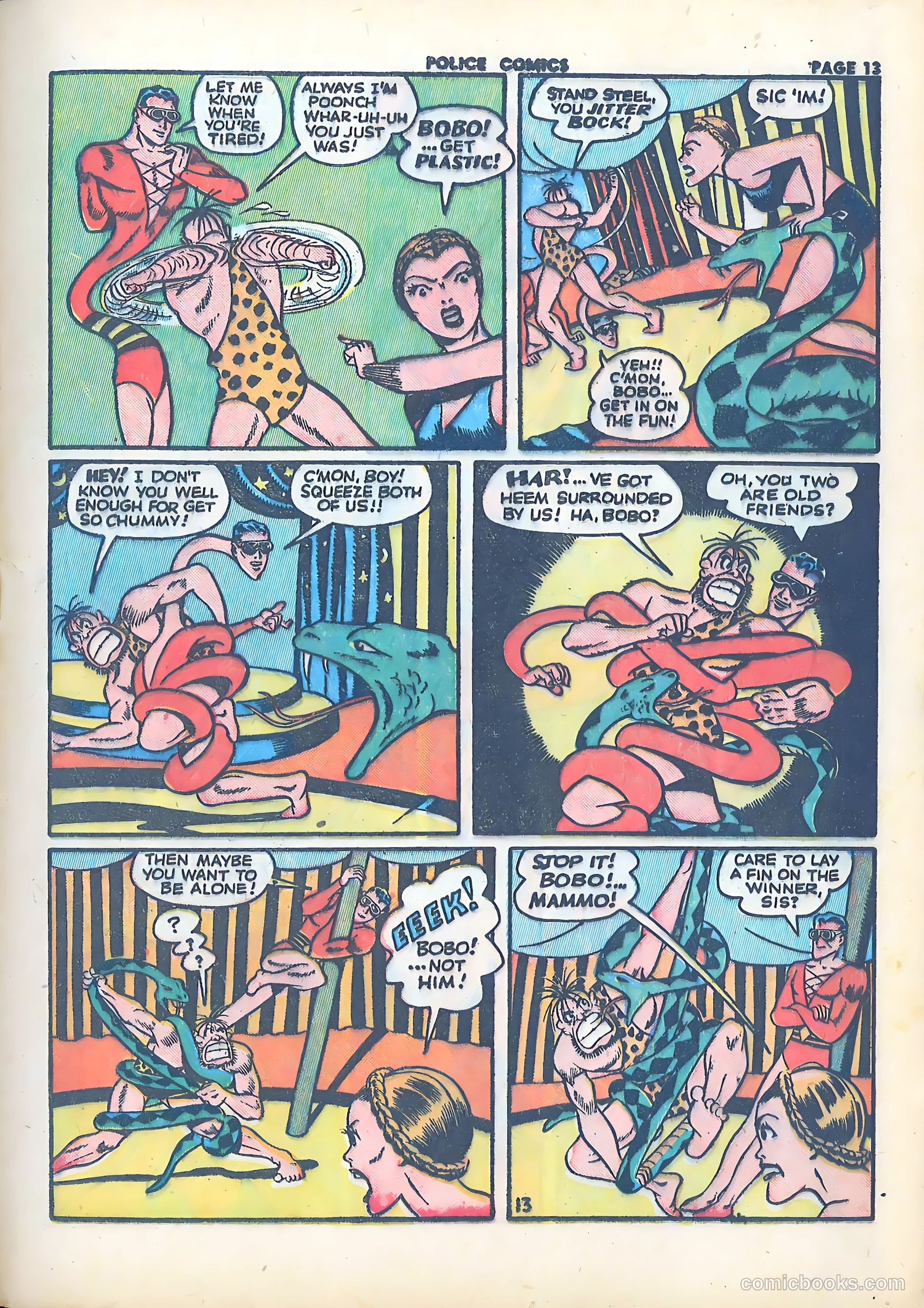 Police Comics #21 (1943) — page 15 of 68