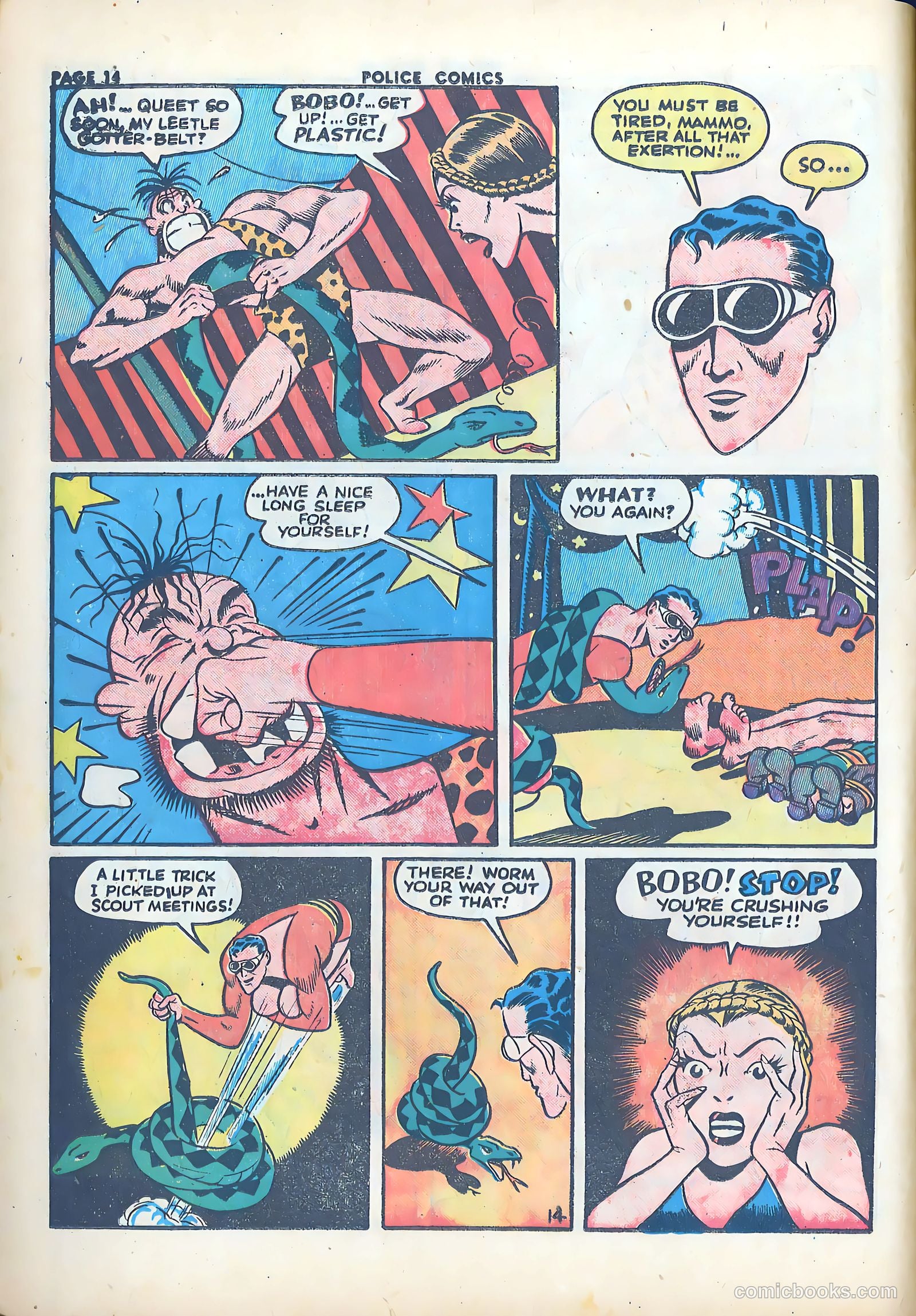 Police Comics #21 (1943) — page 16 of 68