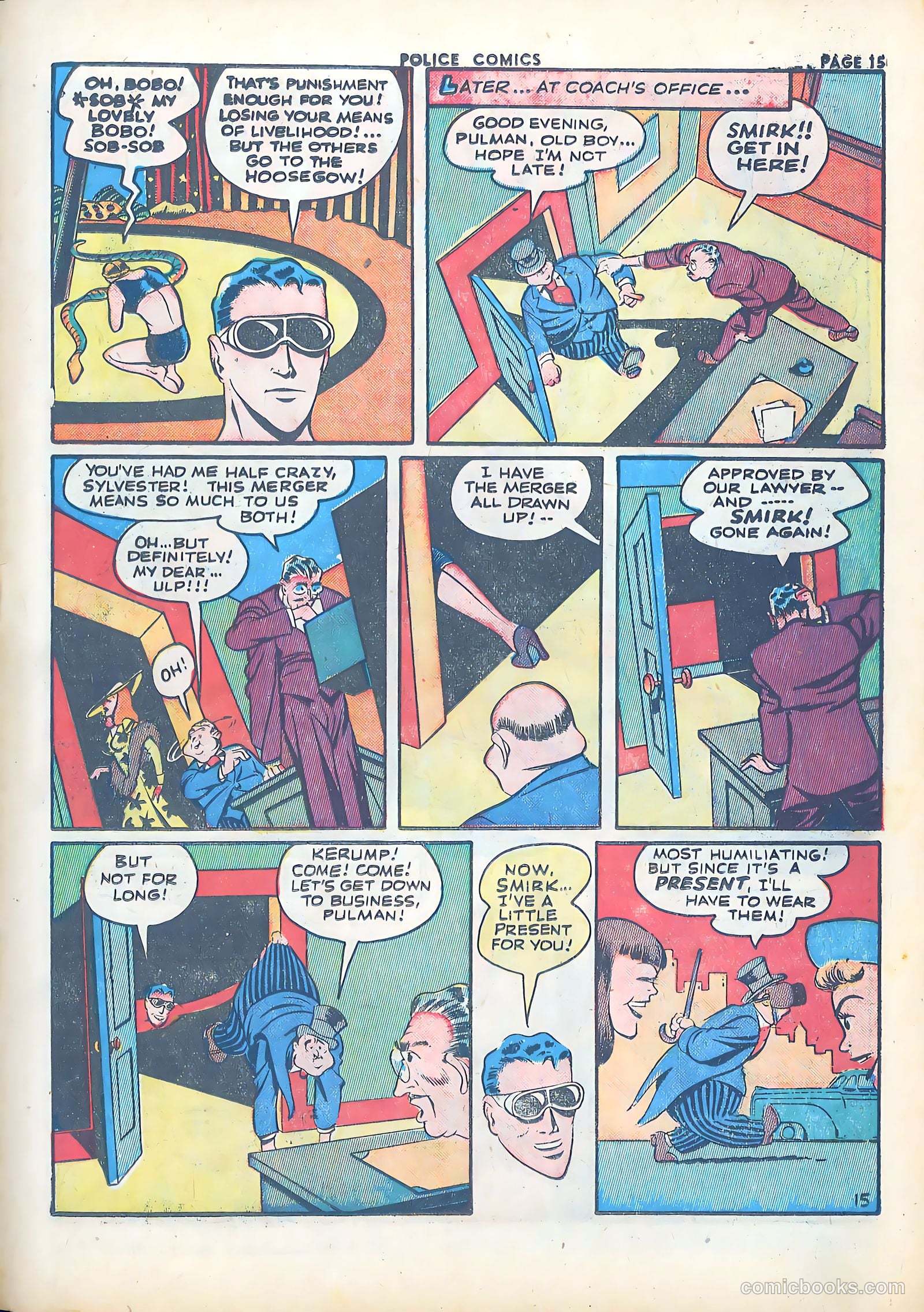 Police Comics #21 (1943) — page 17 of 68