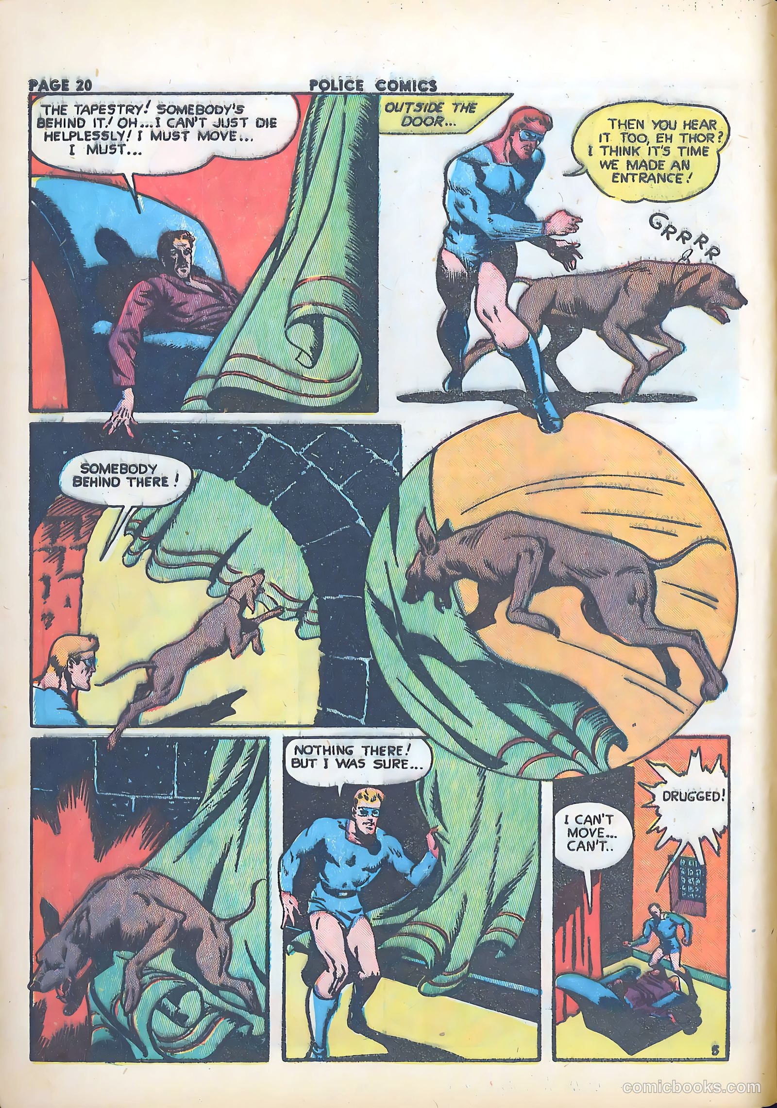 Police Comics #21 (1943) — page 22 of 68