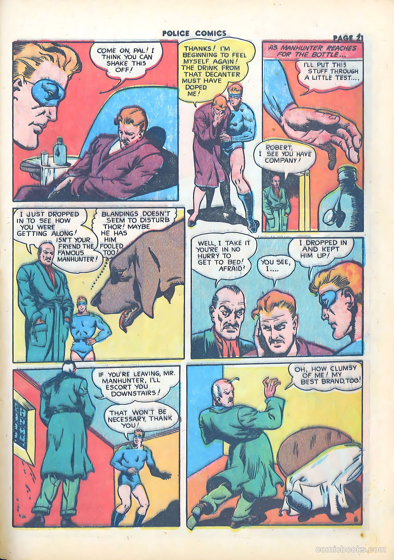 Police Comics #21 (1943) — page 23 of 68