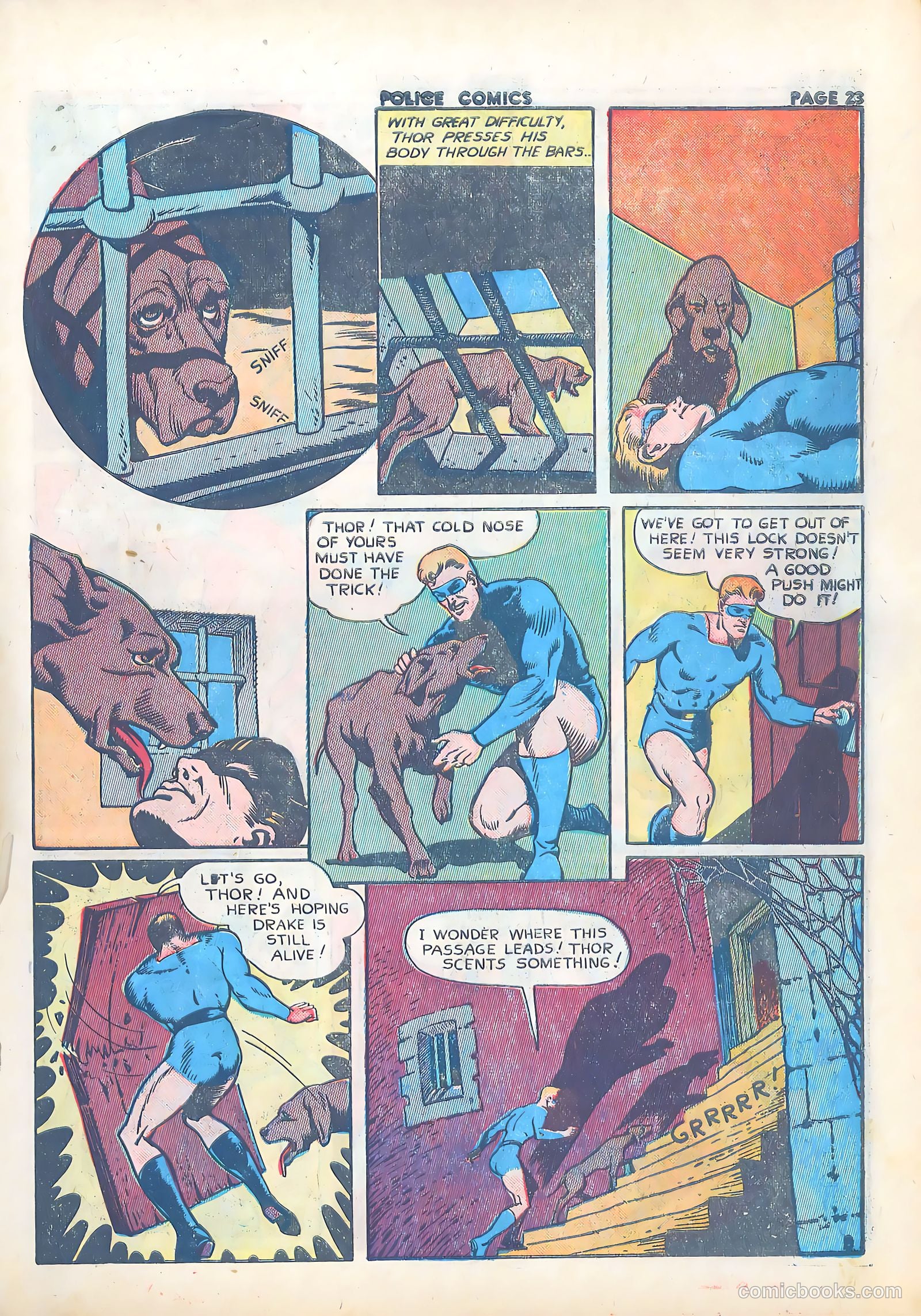 Police Comics #21 (1943) — page 25 of 68