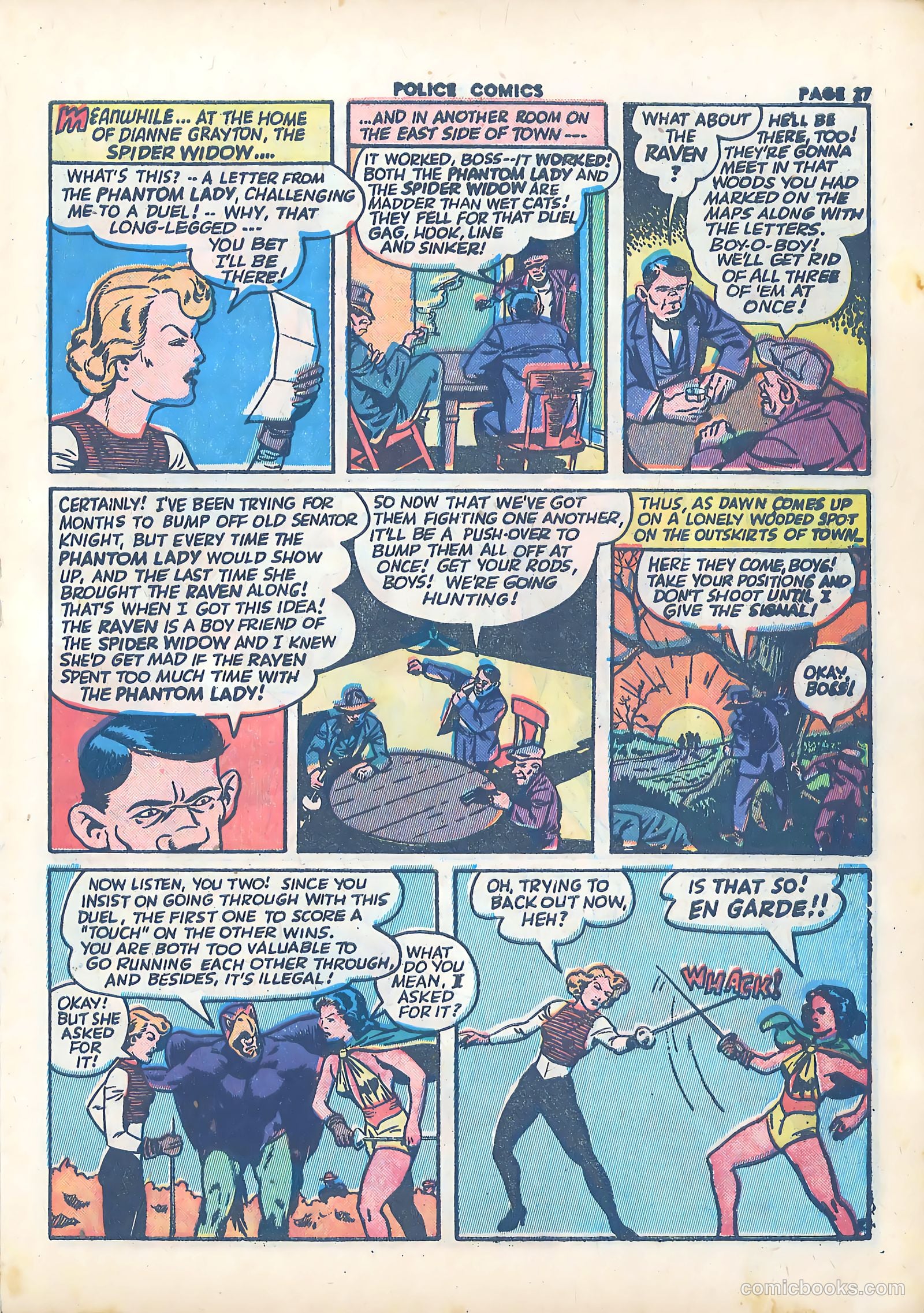 Police Comics #21 (1943) — page 29 of 68