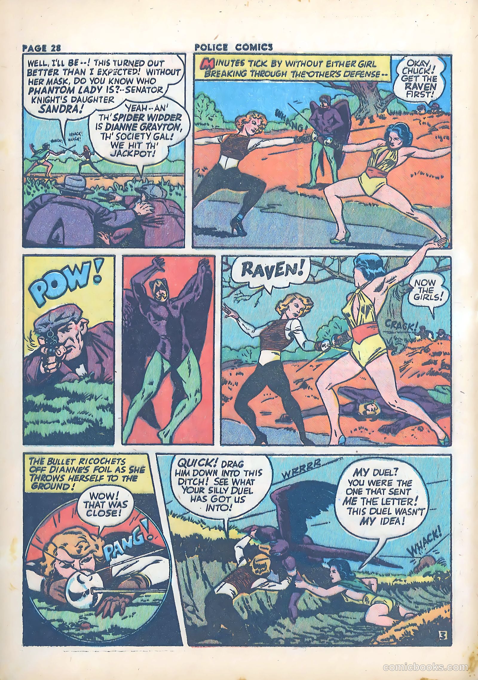 Police Comics #21 (1943) — page 30 of 68