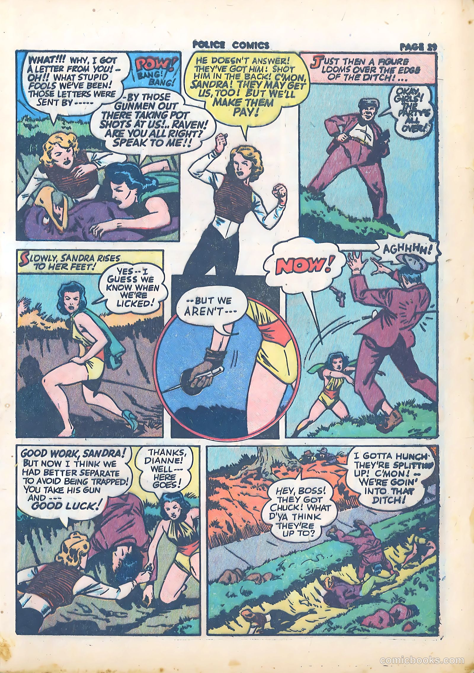 Police Comics #21 (1943) — page 31 of 68