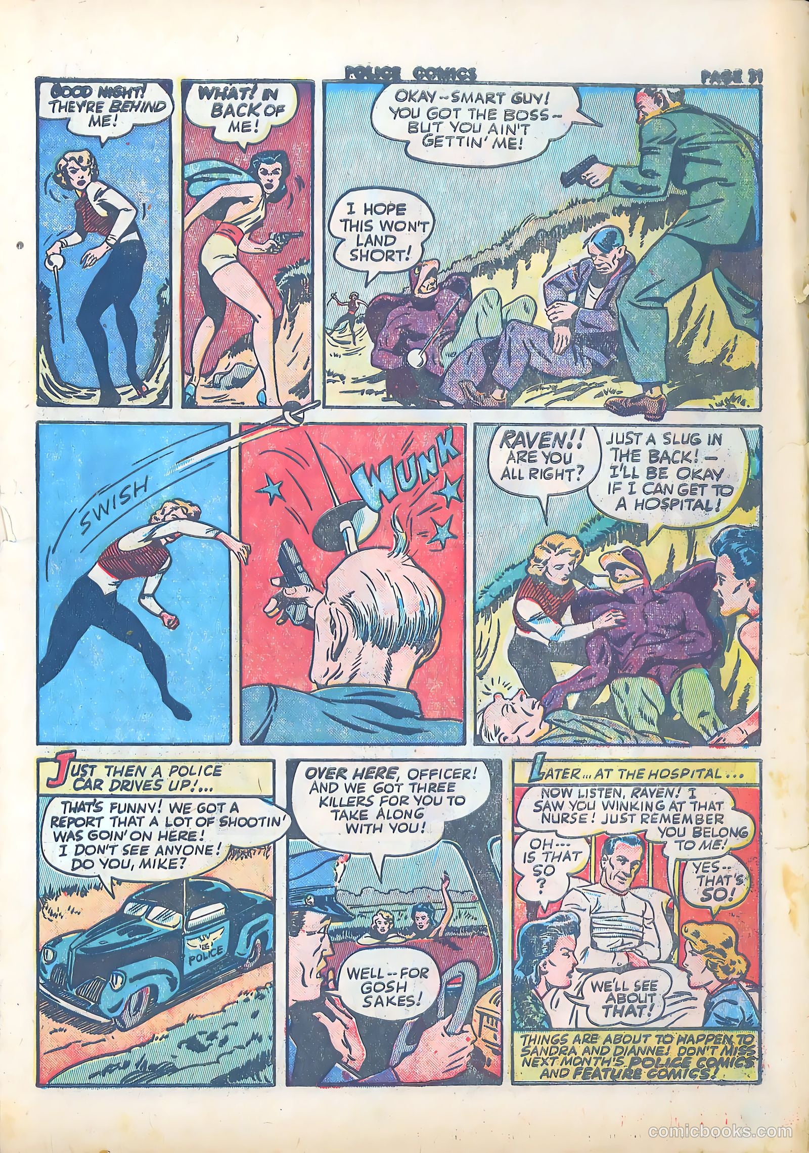 Police Comics #21 (1943) — page 33 of 68