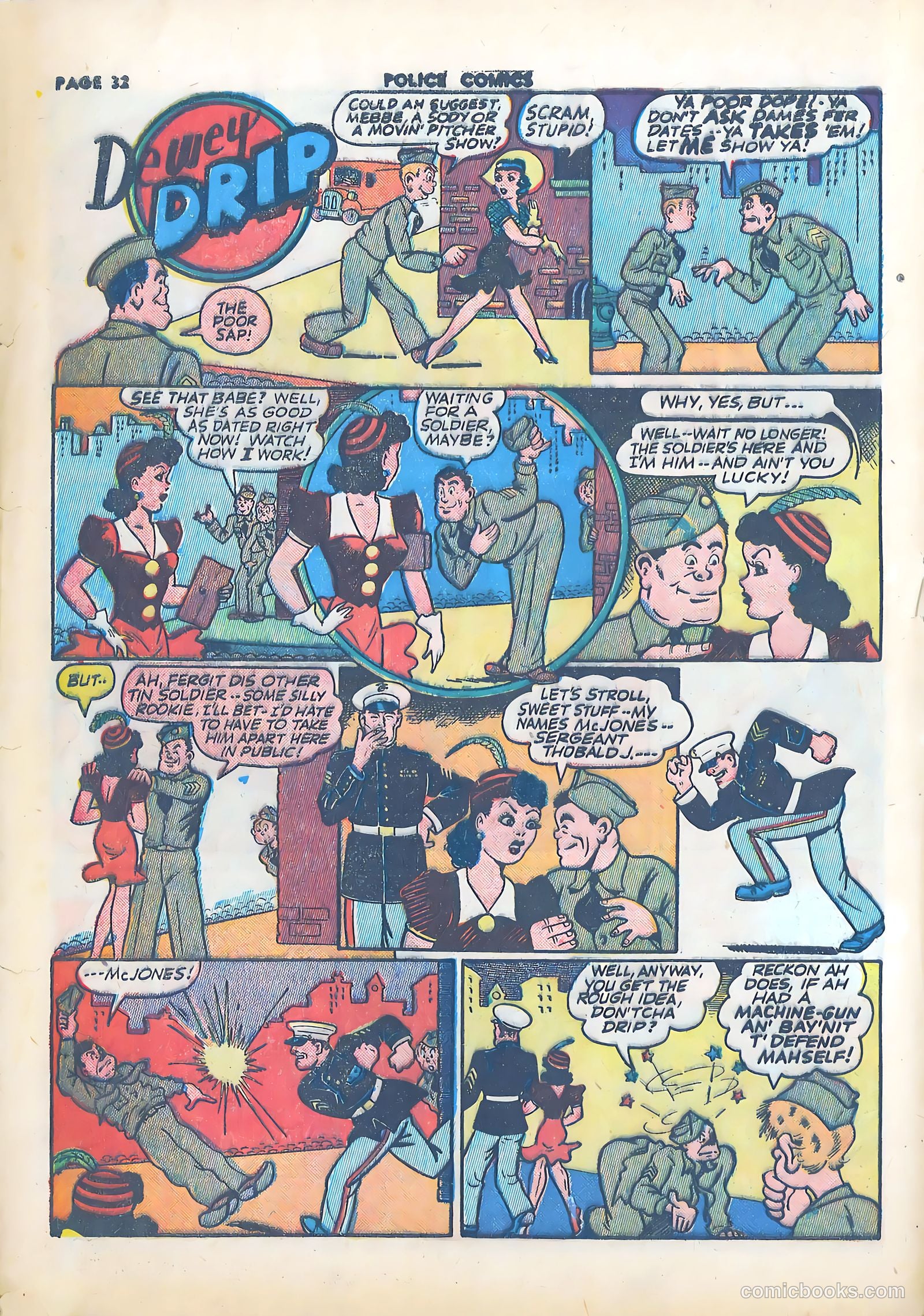 Police Comics #21 (1943) — page 34 of 68