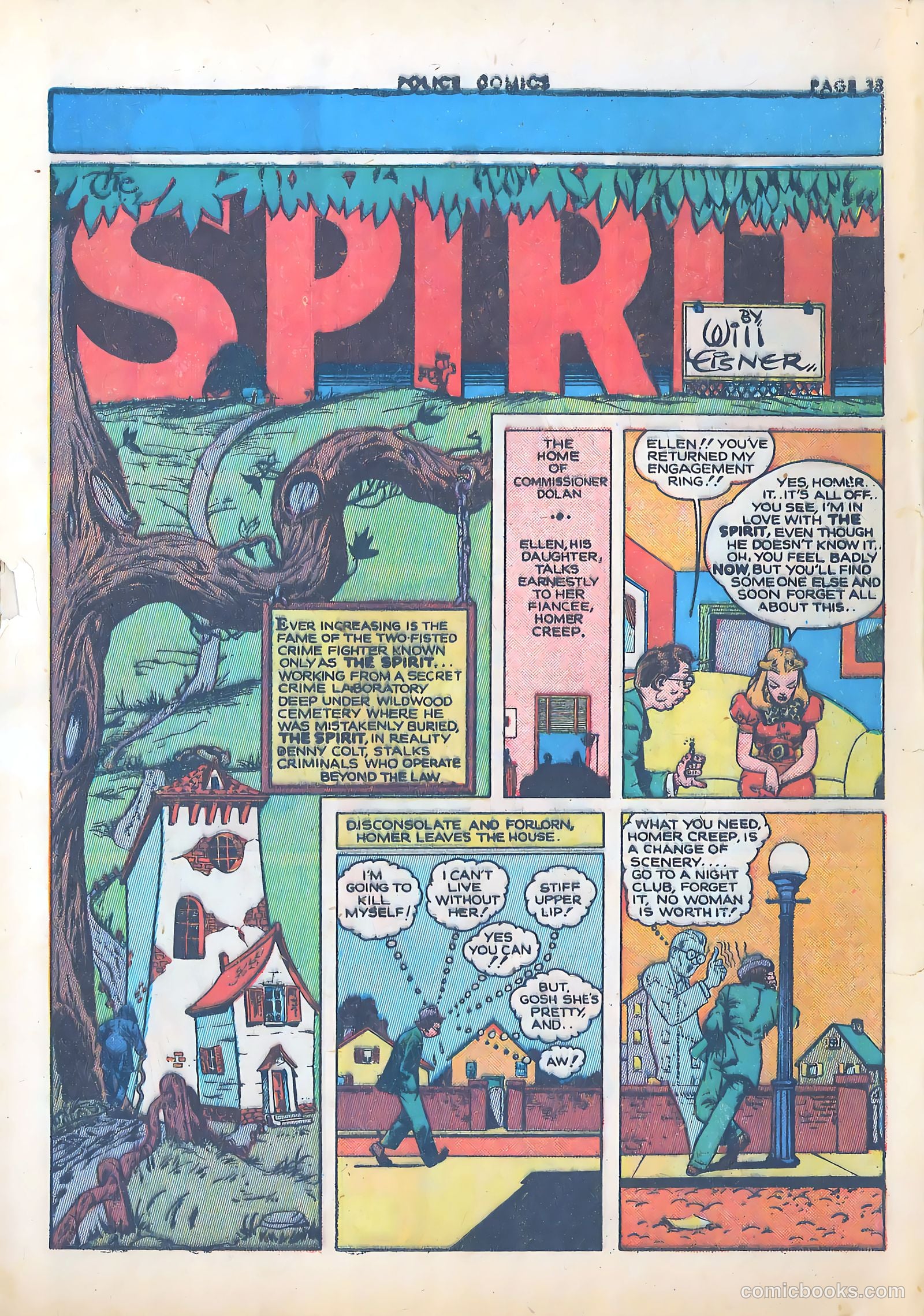 Police Comics #21 (1943) — page 35 of 68
