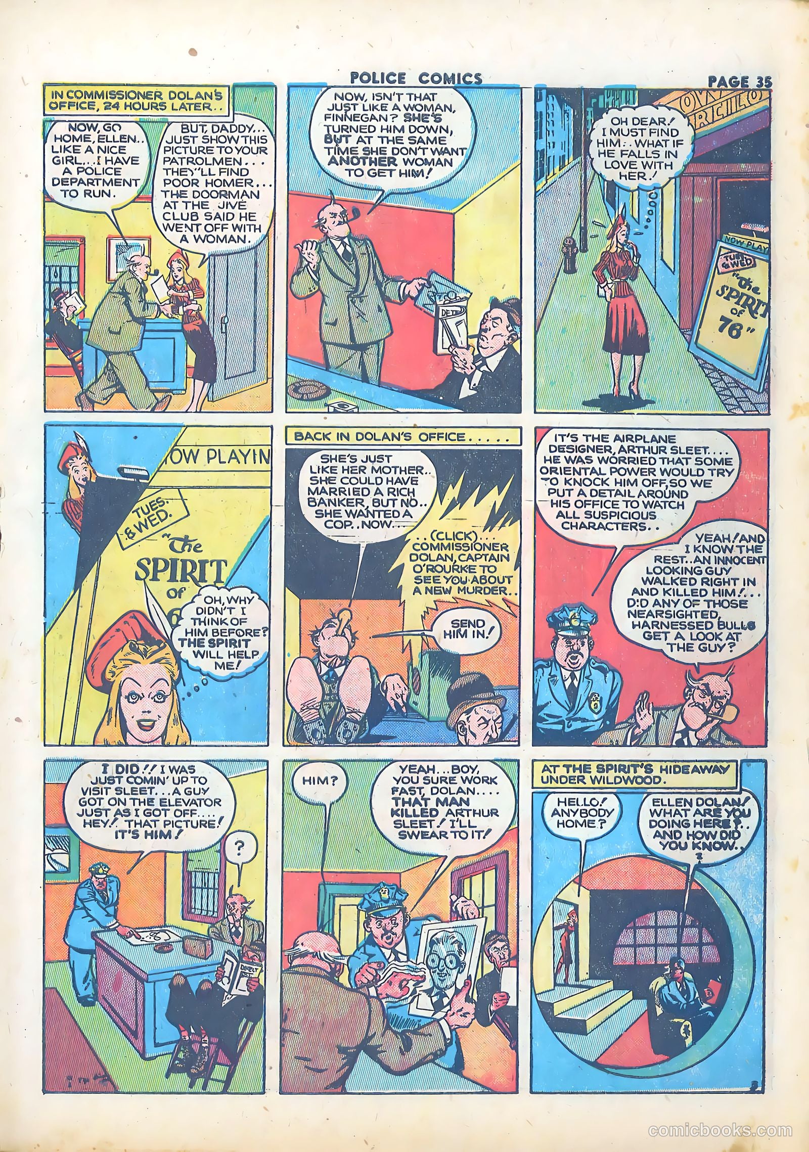 Police Comics #21 (1943) — page 37 of 68