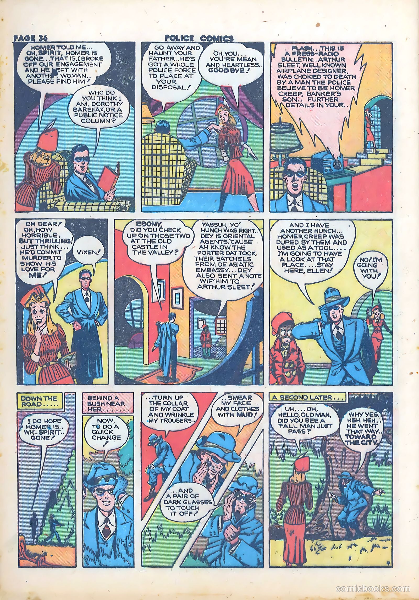 Police Comics #21 (1943) — page 38 of 68