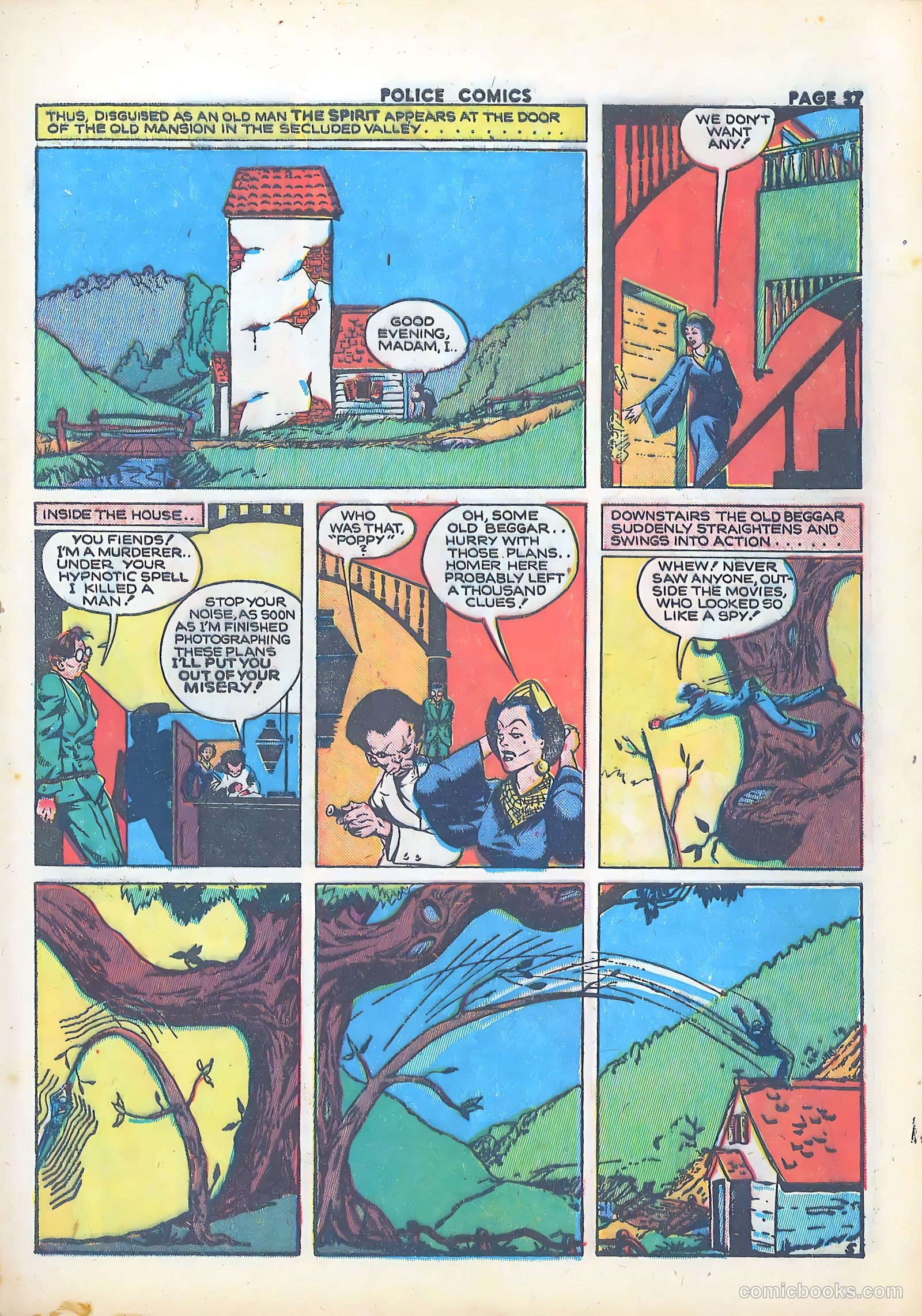 Police Comics #21 (1943) — page 39 of 68