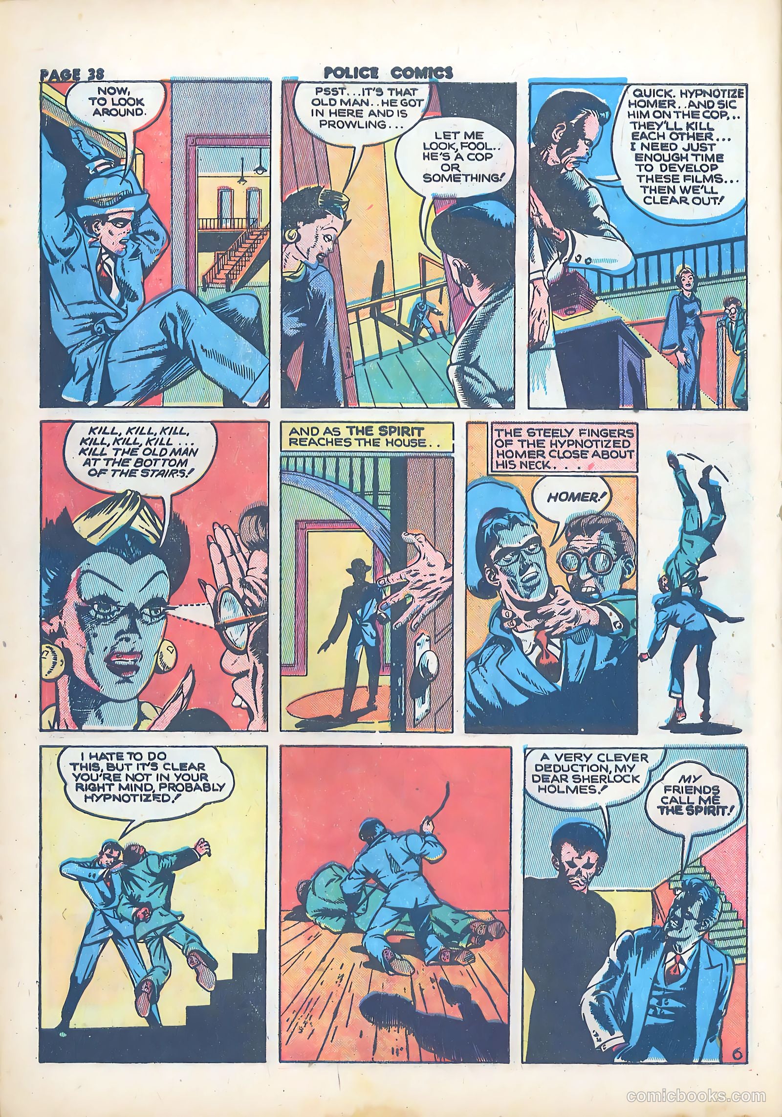 Police Comics #21 (1943) — page 40 of 68